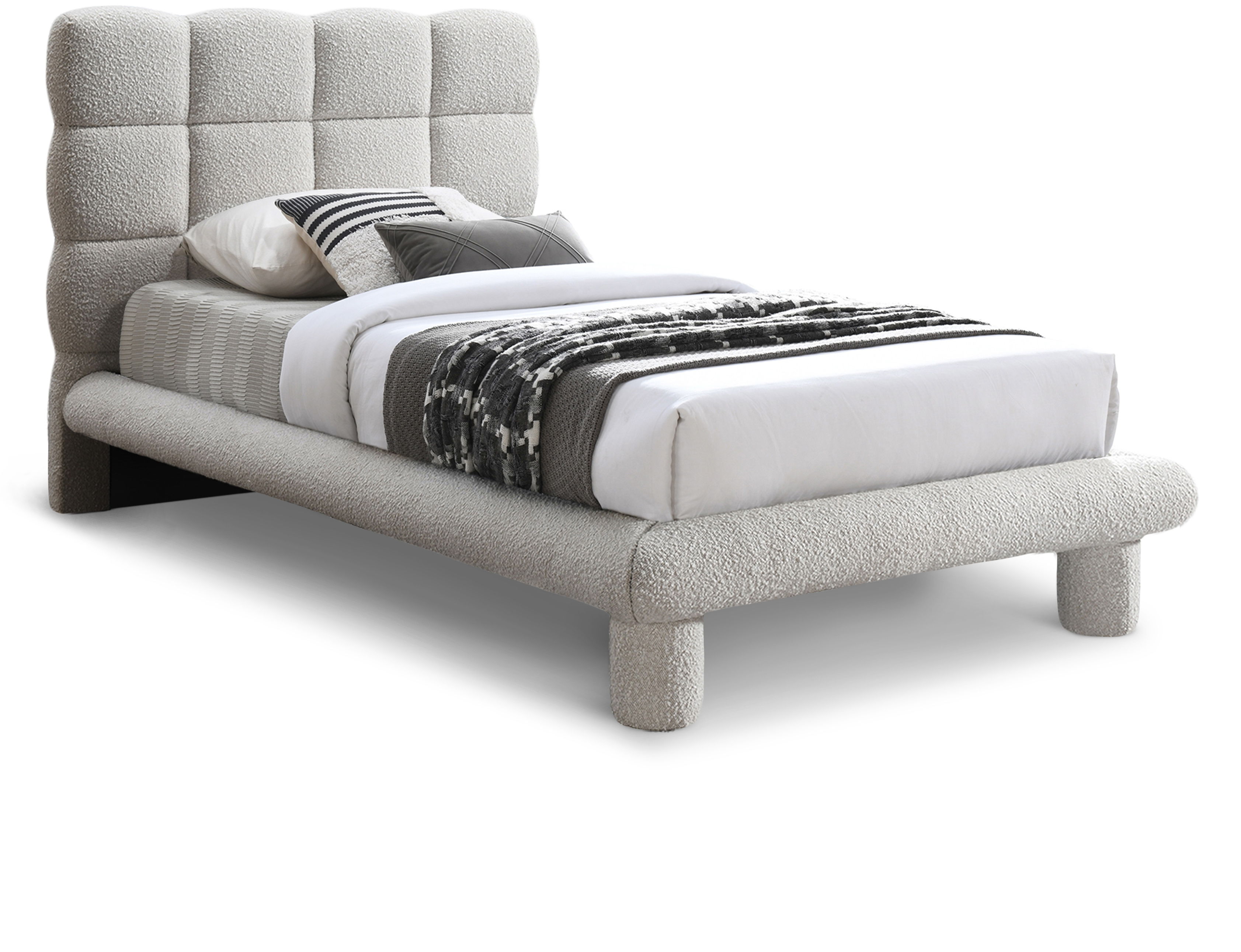 Deco - Twin Bed - Cream