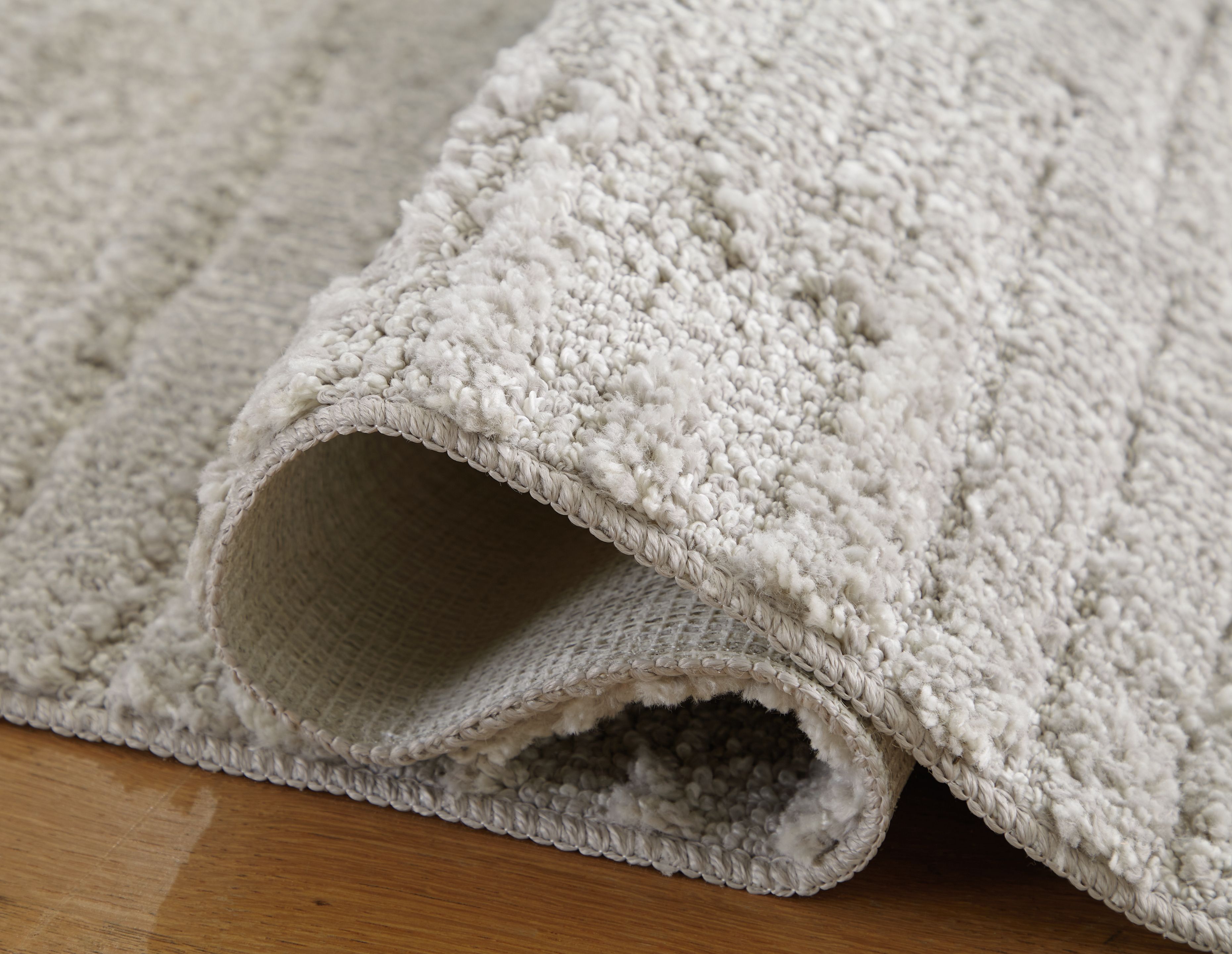 Ashley Furniture Ivygail - 5' x 7' Rug - Gray - Image 4
