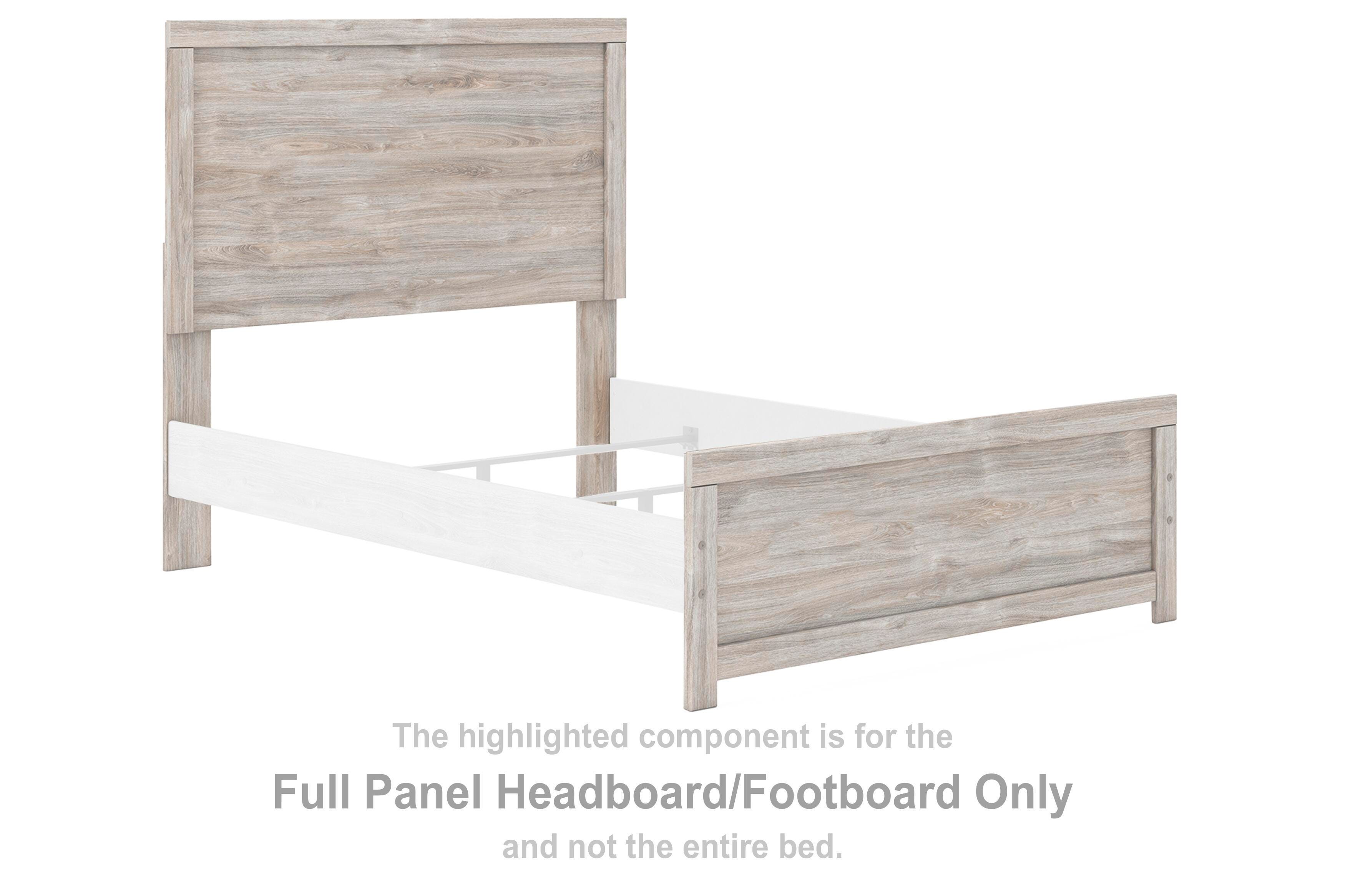 Broachmyn – Full Panel Headboard/Footboard – Gray