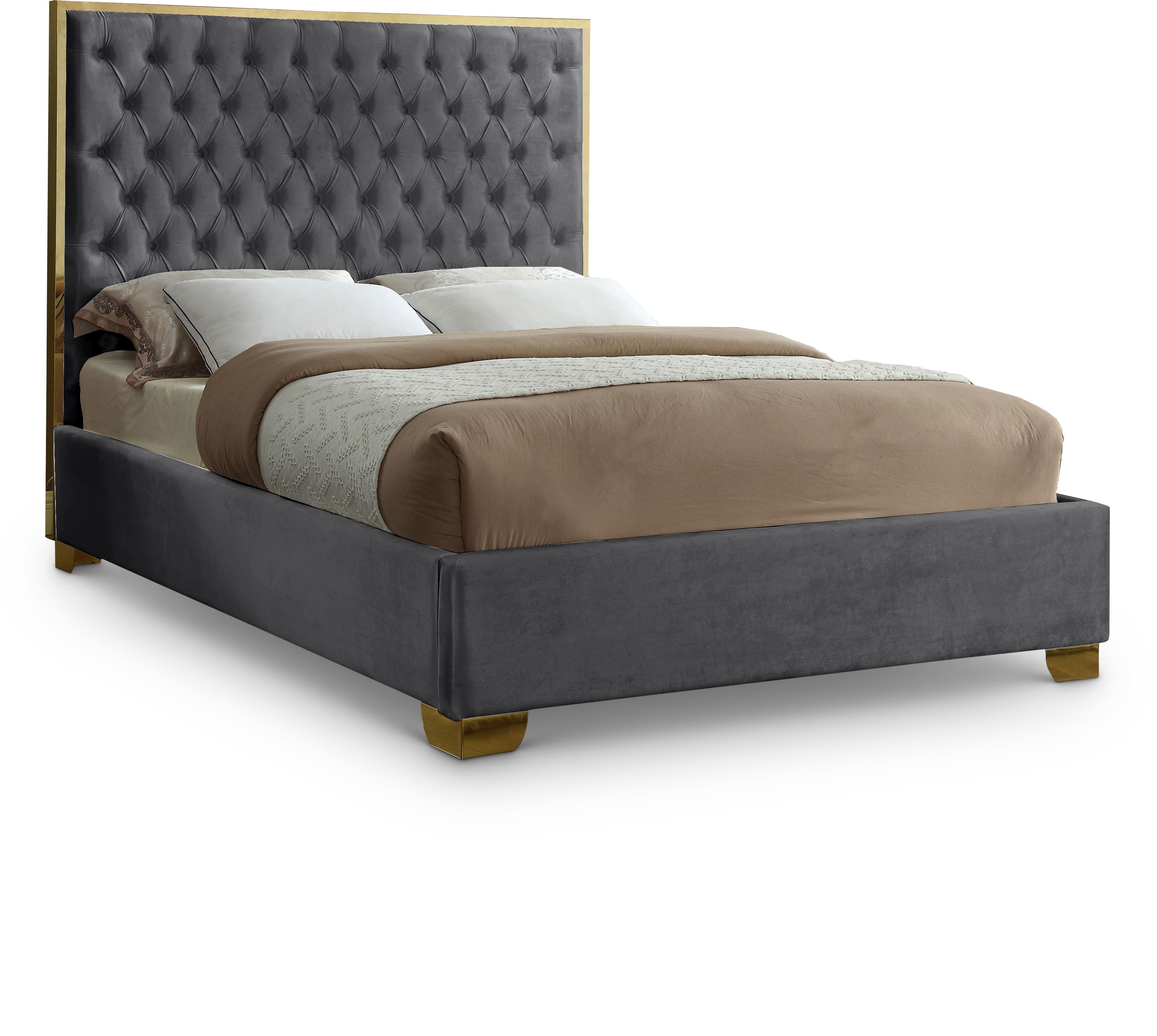 Lana - Queen Bed - Gray