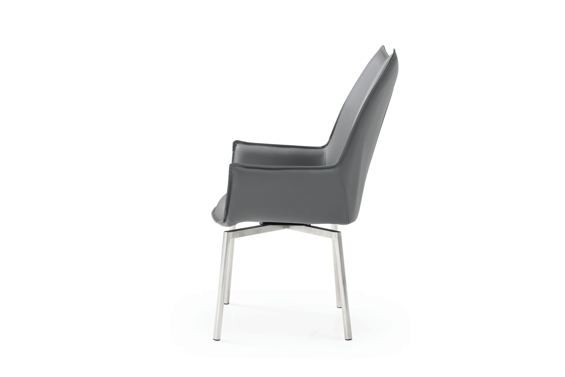 1218 - Swivel Dining Chair - Dark Gray