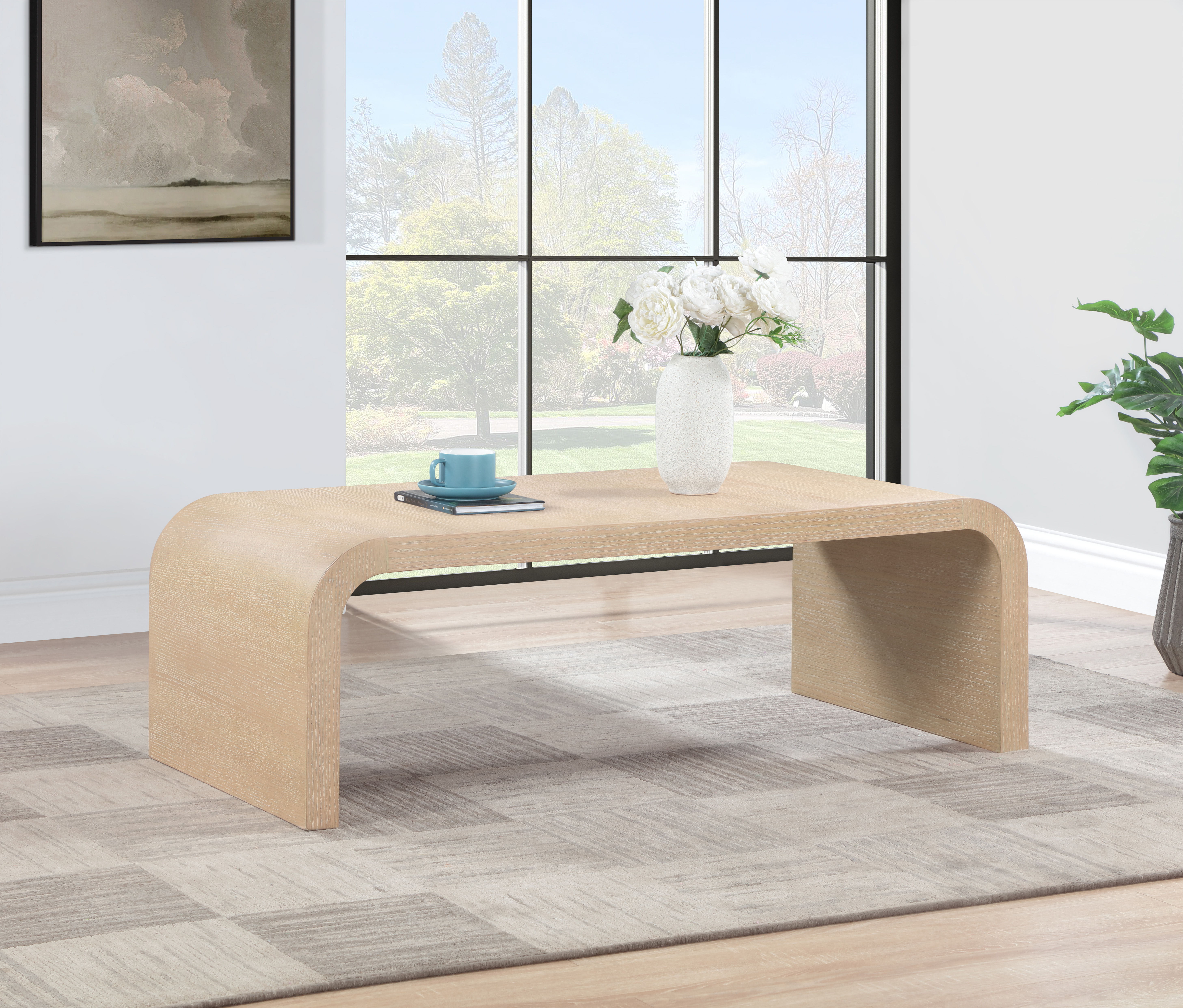 Cresthill - Oak Coffee Table - Light Brown