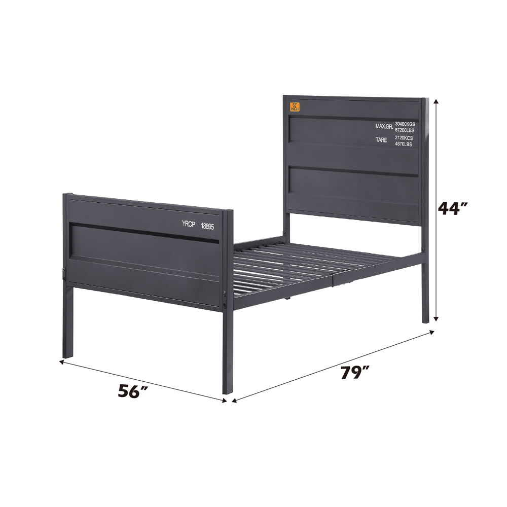 Cargo - Full Bed - Gunmetal, dark gray, view 8