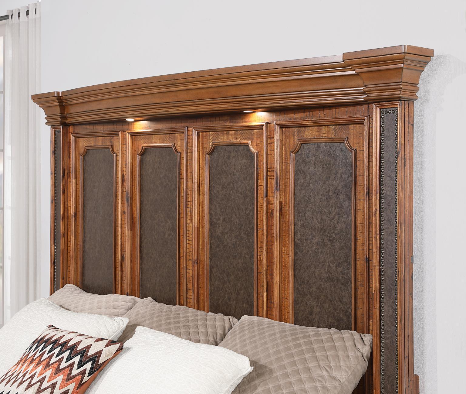 B020 - Queen Bed - Brown