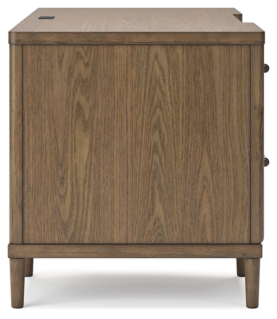 Ashley Furniture Roanhowe - Home Office Desk - Brown - Image 7