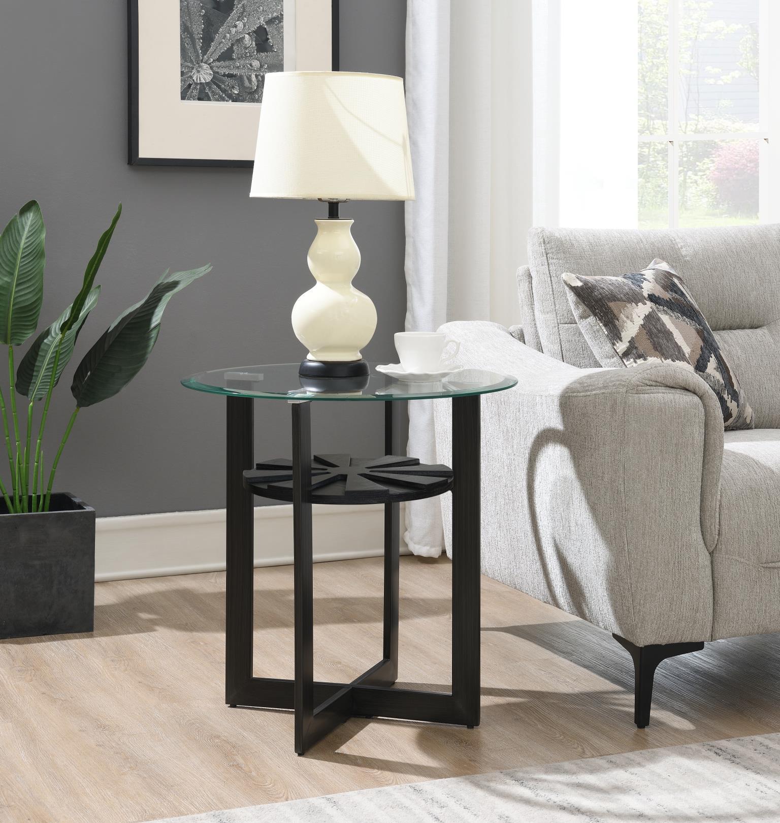 T152 - End Table - Black