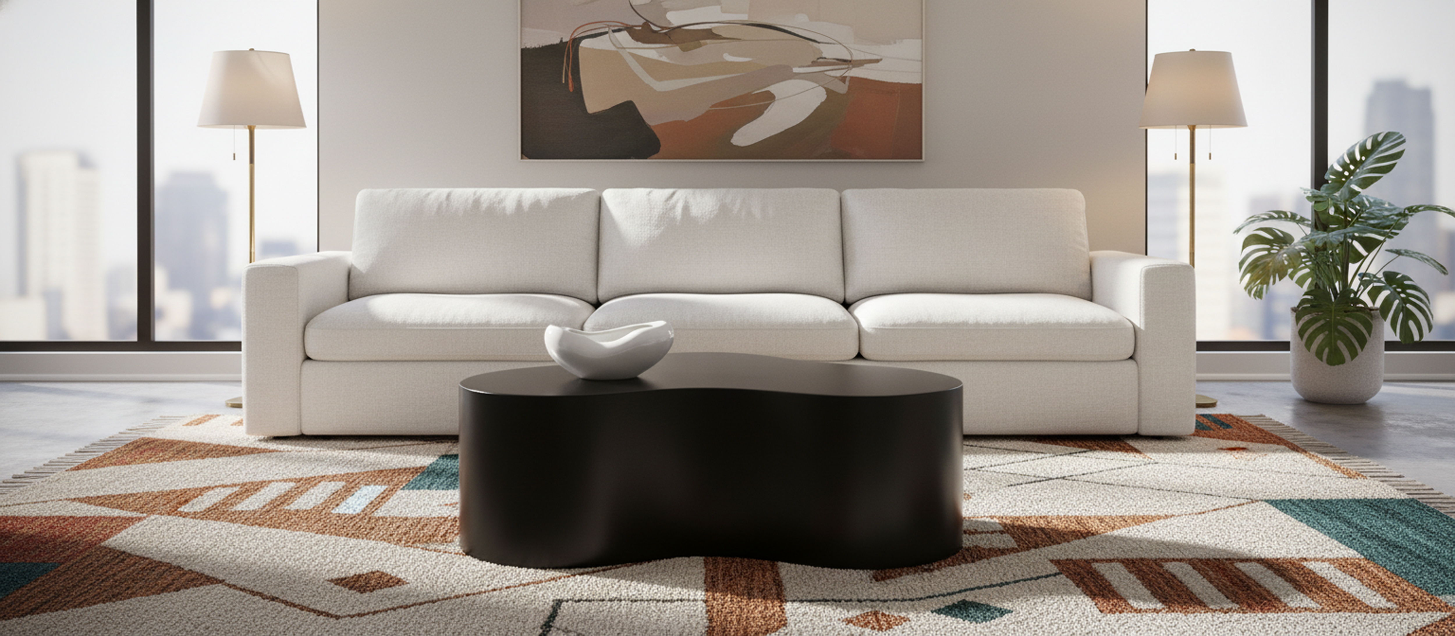 Tevere - Iron Coffee Table - Black
