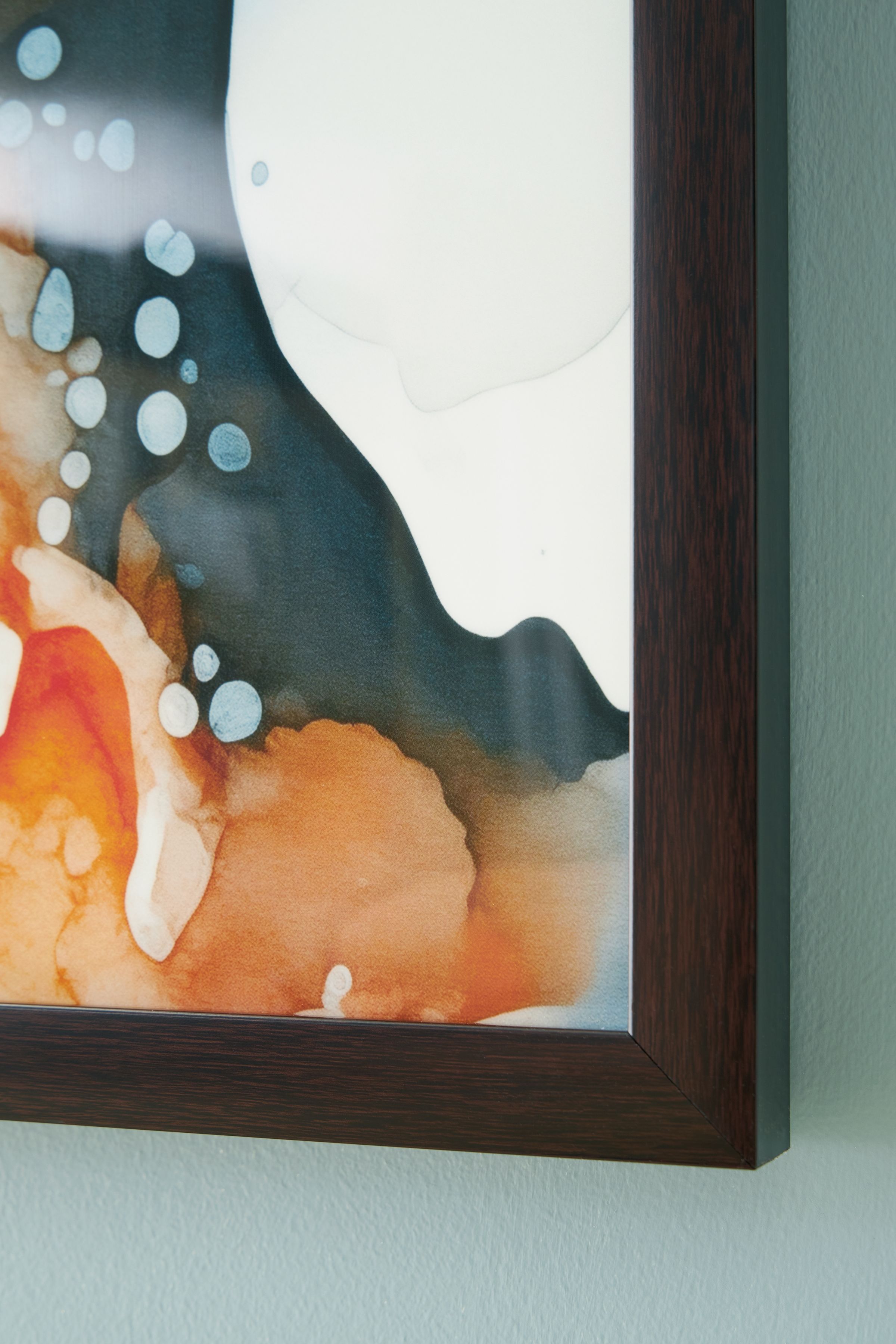 Ashley Furniture Foxenburg - Wall Art - Blue / Amber / White - Image 8
