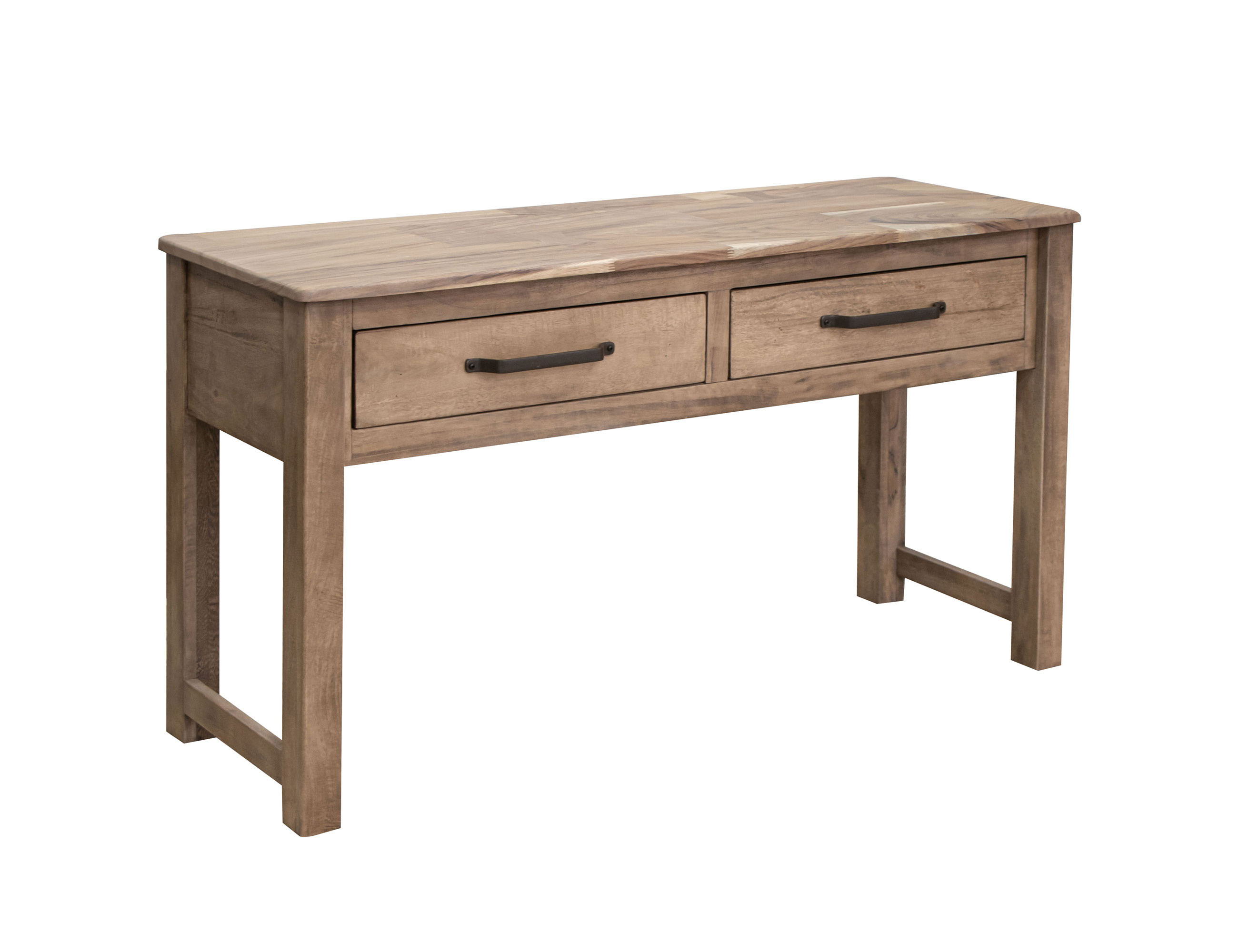 International Furniture Direct Natural Parota - Sofa Table - Brown Cappuccino