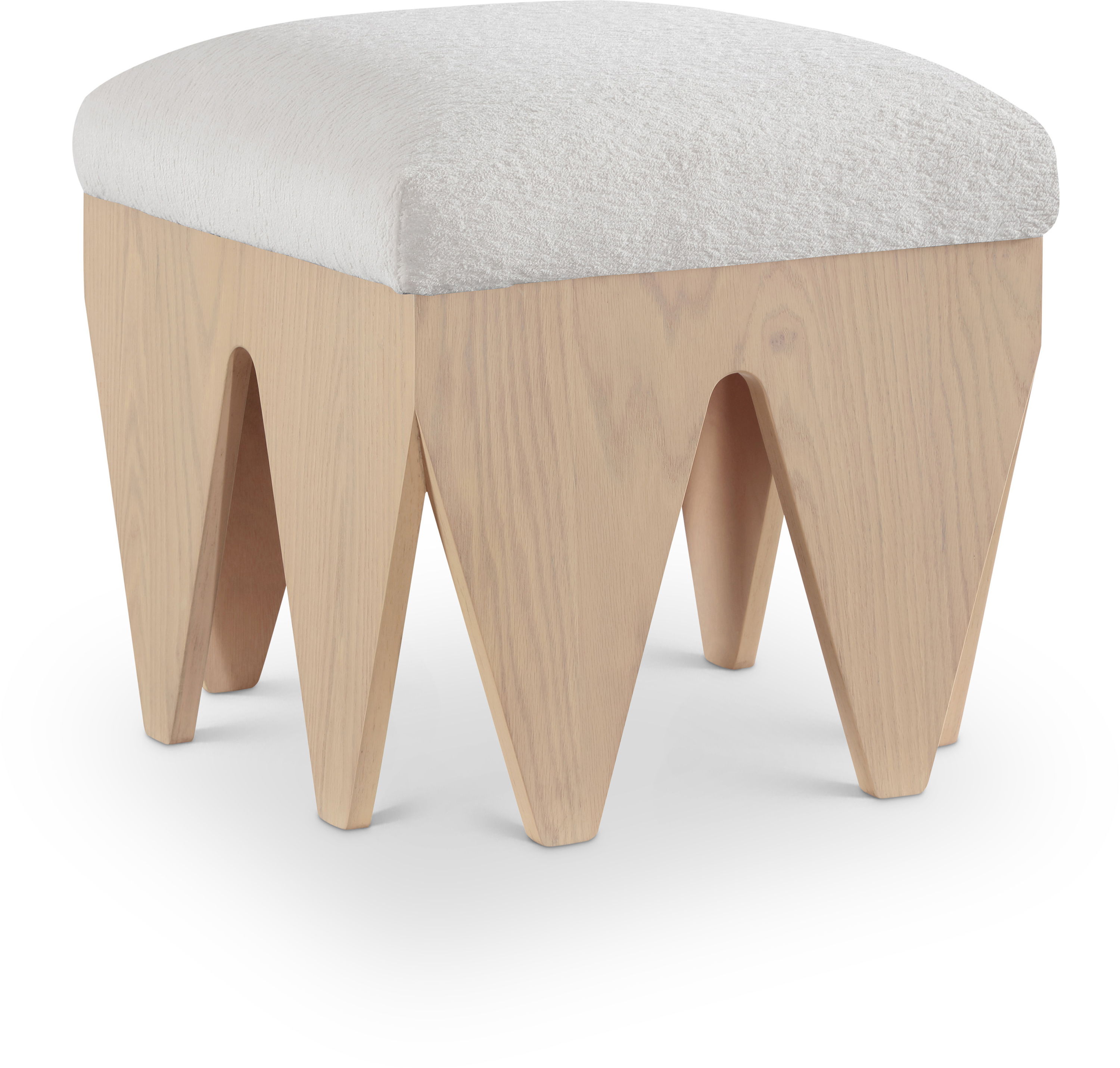 Altair - Fabric Bench - Cream