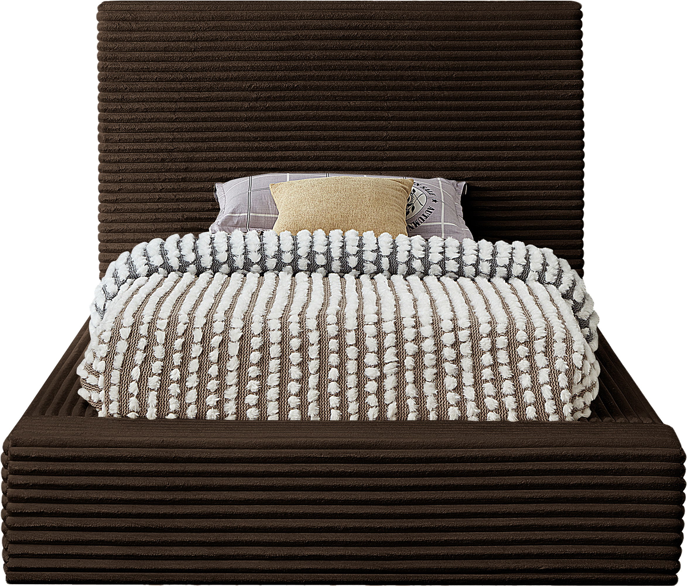 Dexter - Twin Bed - Brown