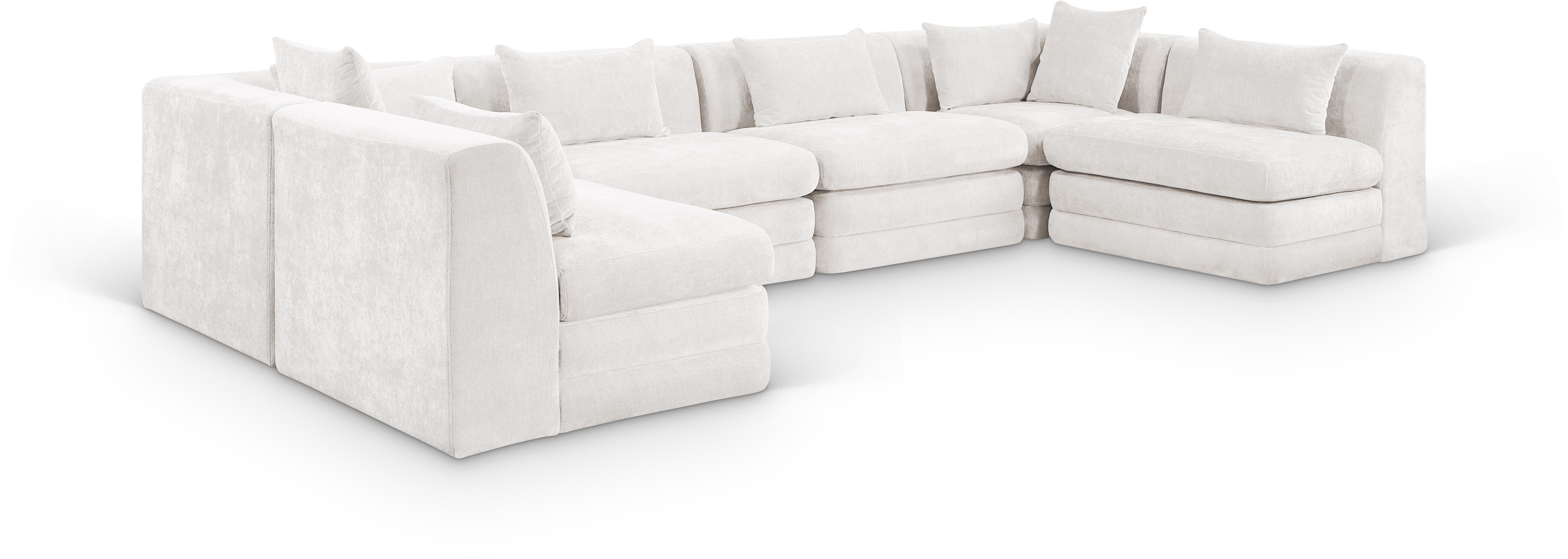 6 Pc · 152" Upholstered Modular Sectional