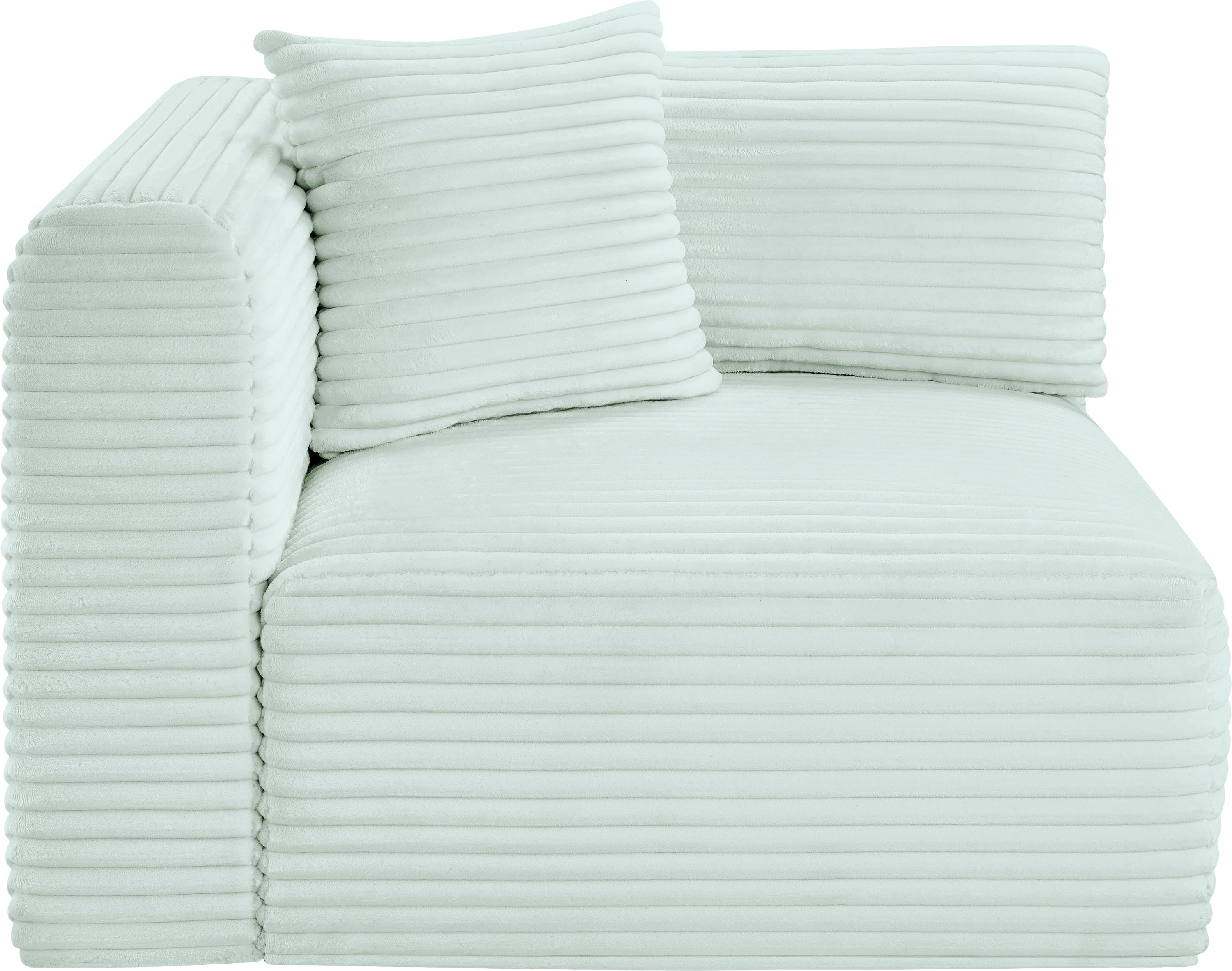 Shaggy - Corner Chair - Mint