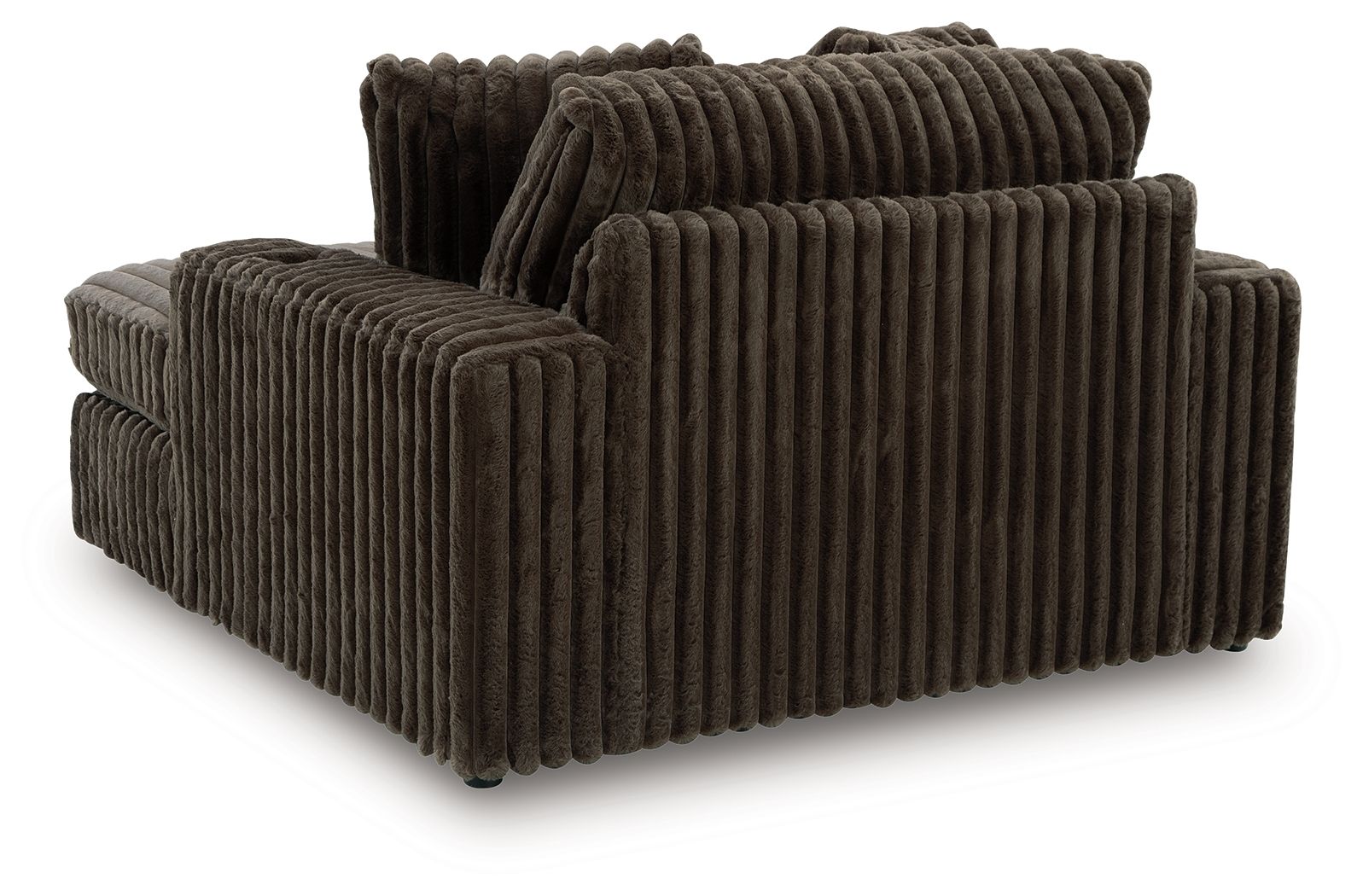 Ashley Furniture Midnight-Madness - Oversized Chaise - Chocolate - Image 4