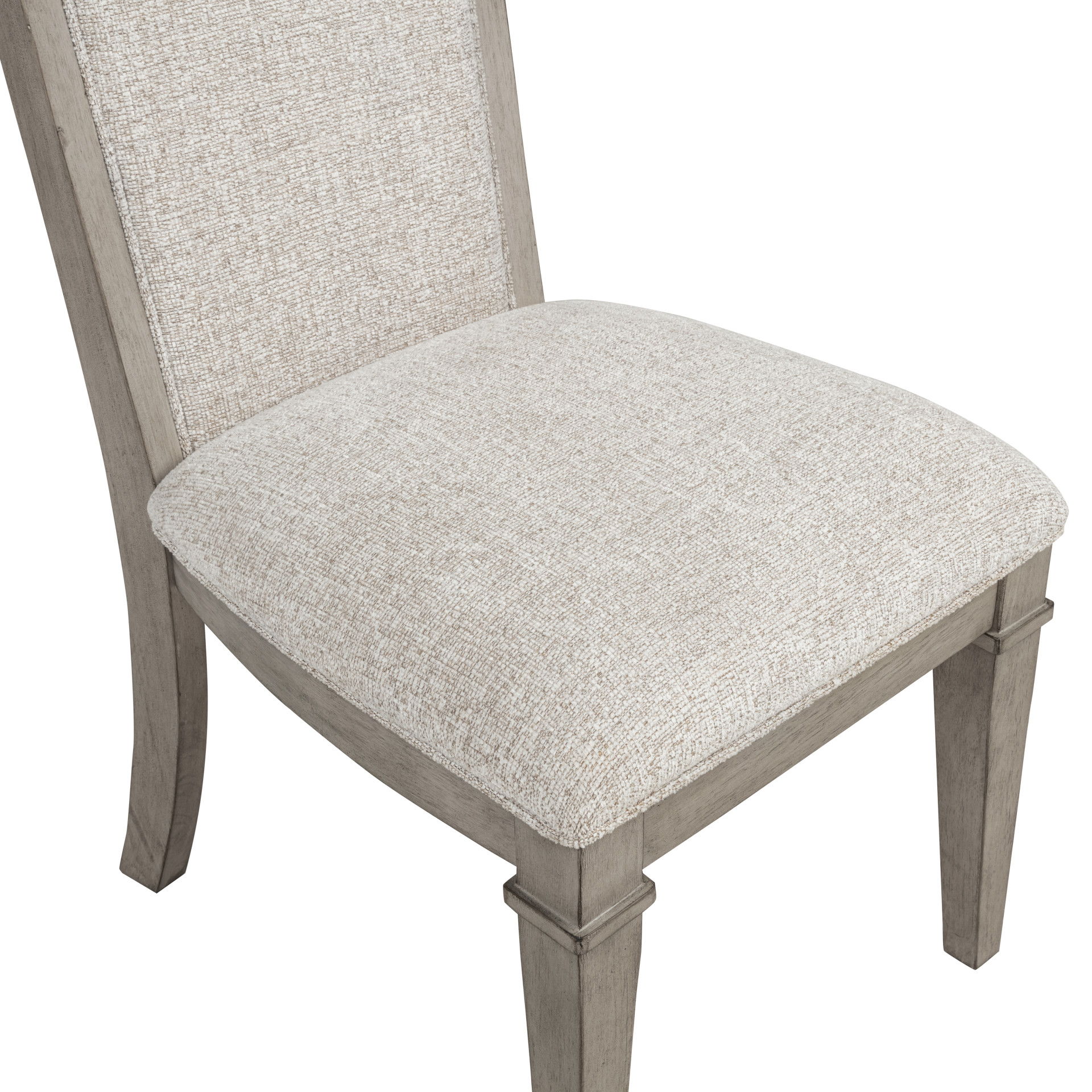 Mariana - Upholstered Side Chair (Set of 2) - Vintage Creme, gray, view 5