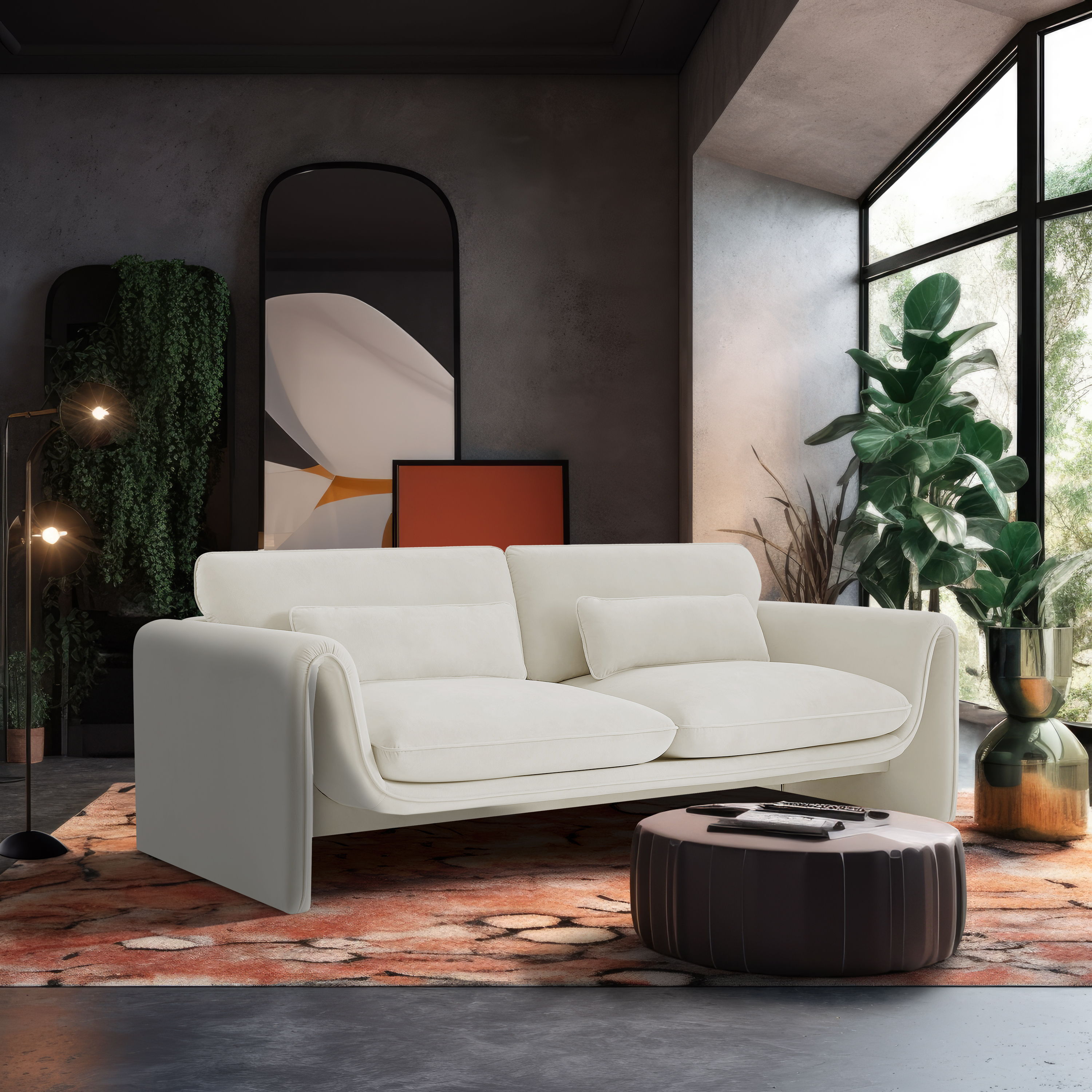 Sloan - Sofa - Cream