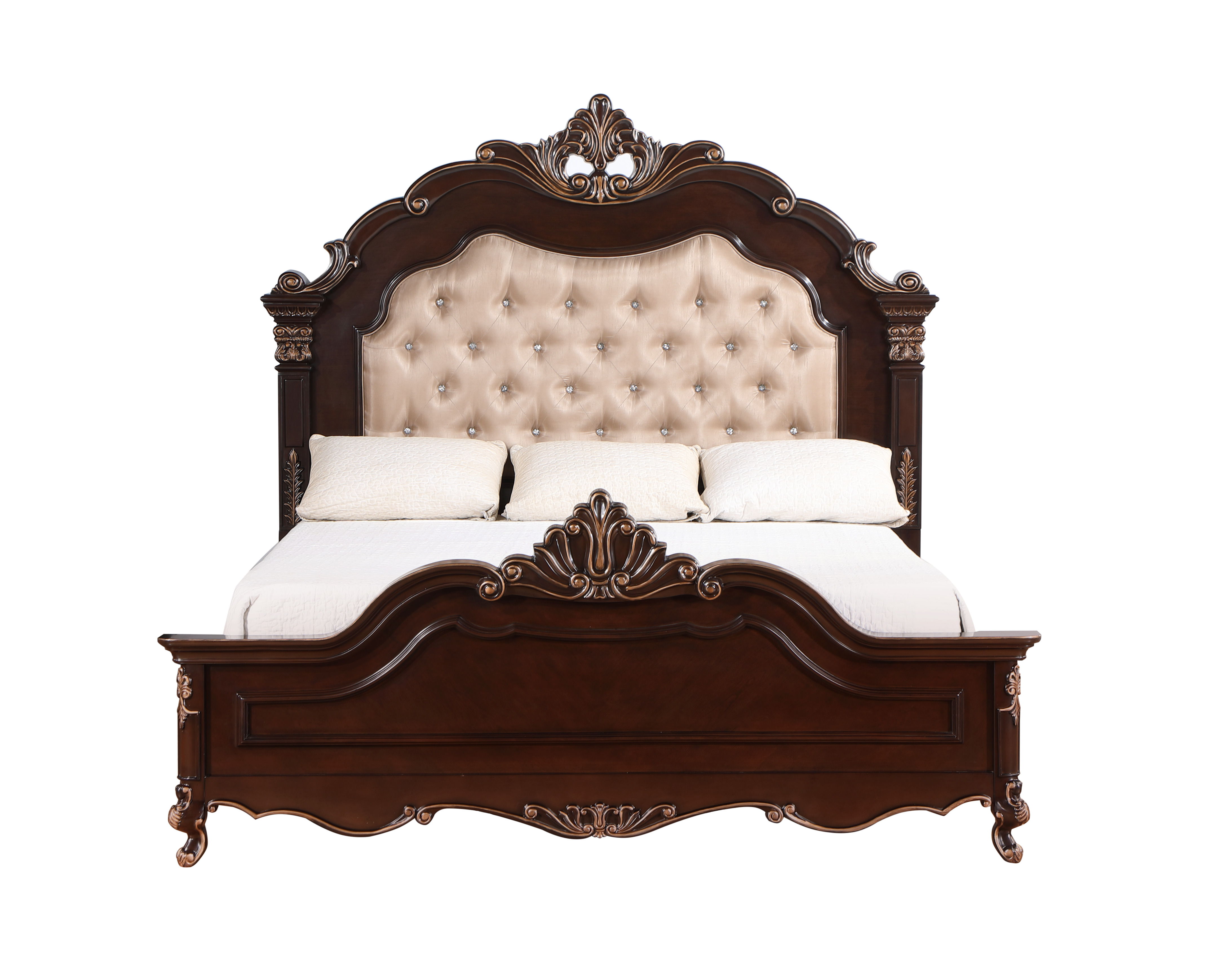 Constantine - 6/0 California King Bed - Dark Brown