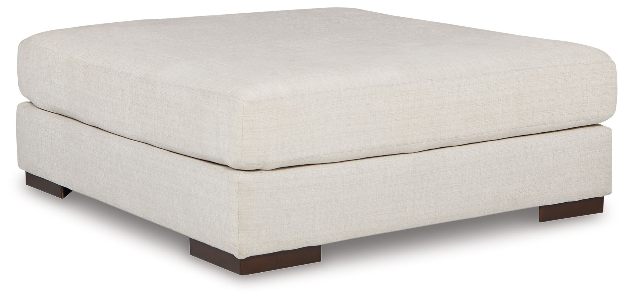 Ashley Lyndeboro Oversized Accent Ottoman - Natural