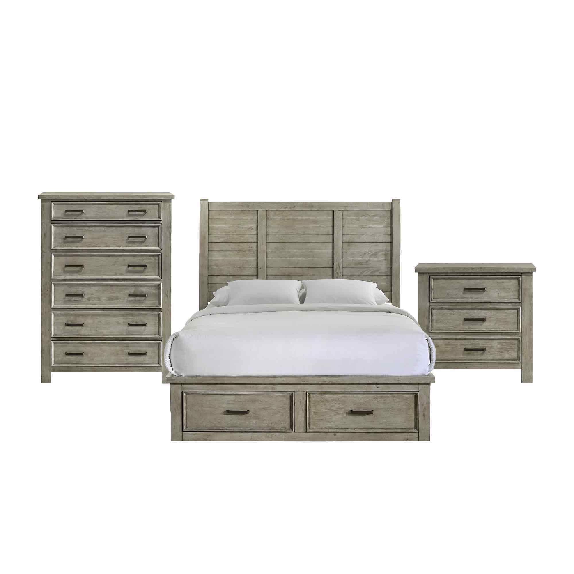 Queen · 3 Pc · Bedroom Set