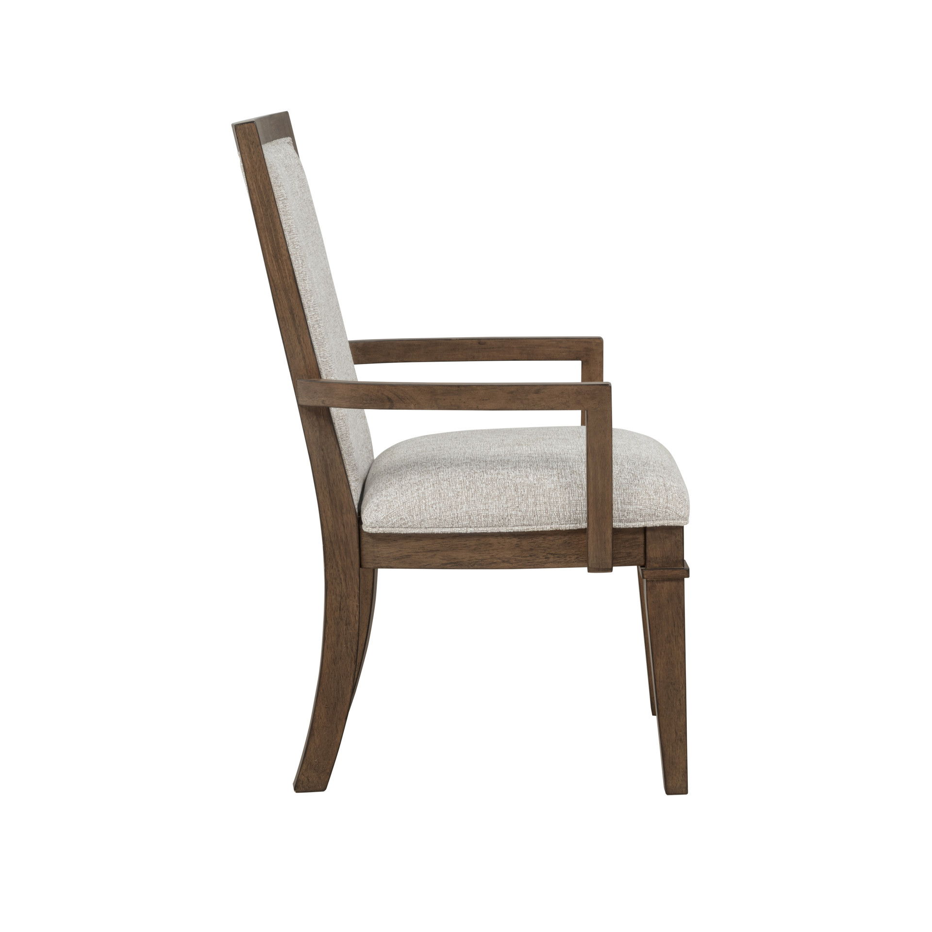 Mariana - Upholstered Arm Chair (Set of 2) - Vintage Mocha