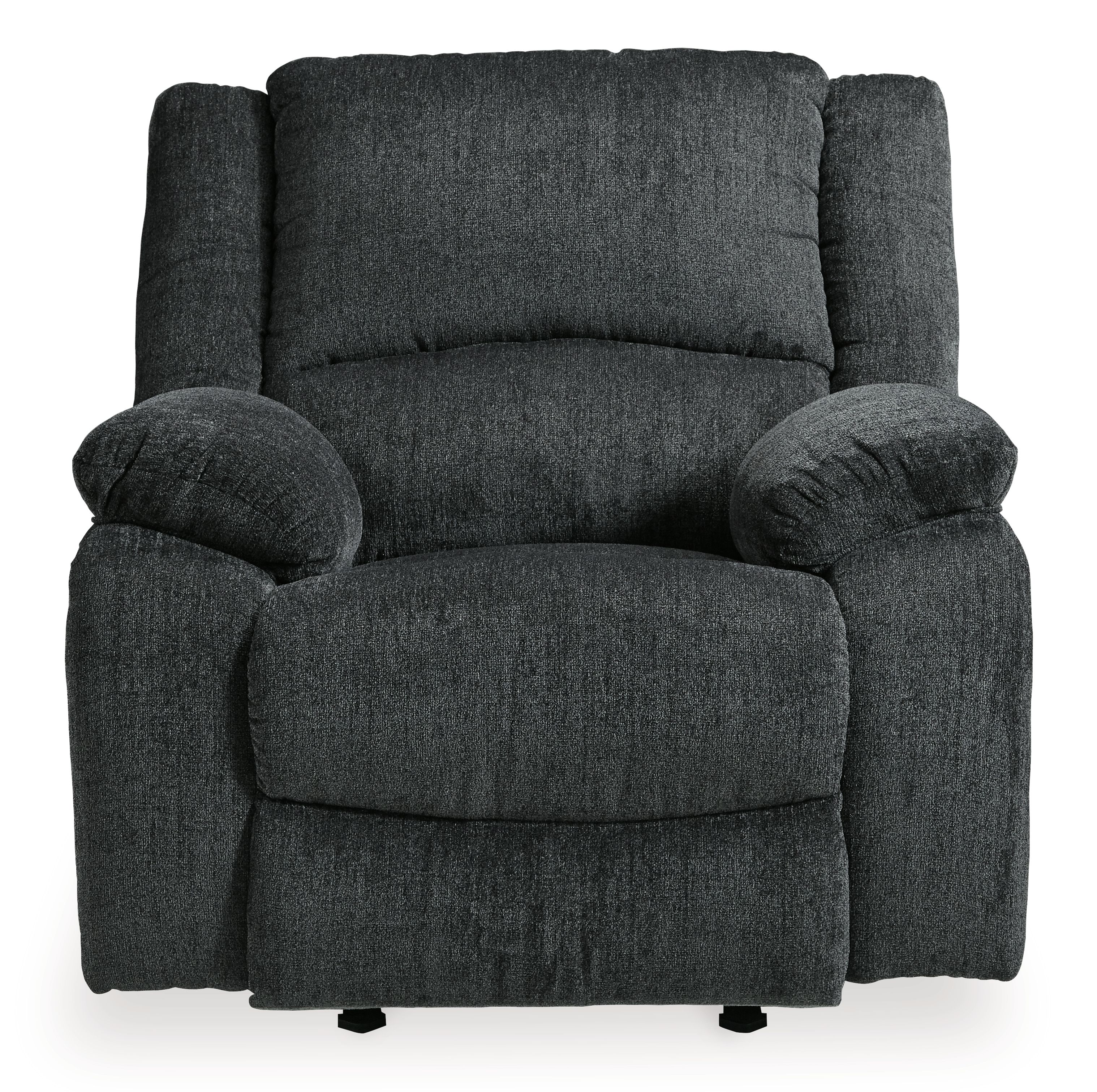 Ashley Furniture Draycoll - Power Rocker Recliner - Slate - Image 4