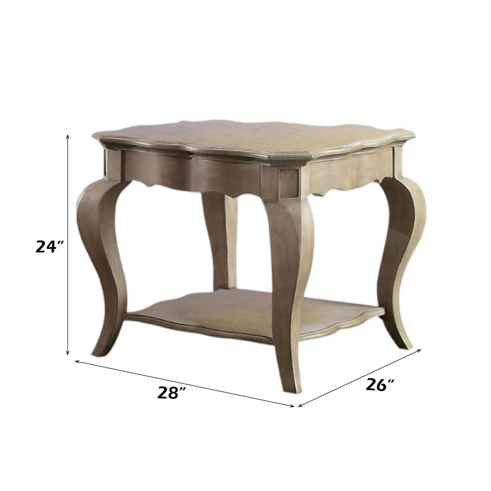 Chelmsford - End Table - Antique Taupe, beige, view 3