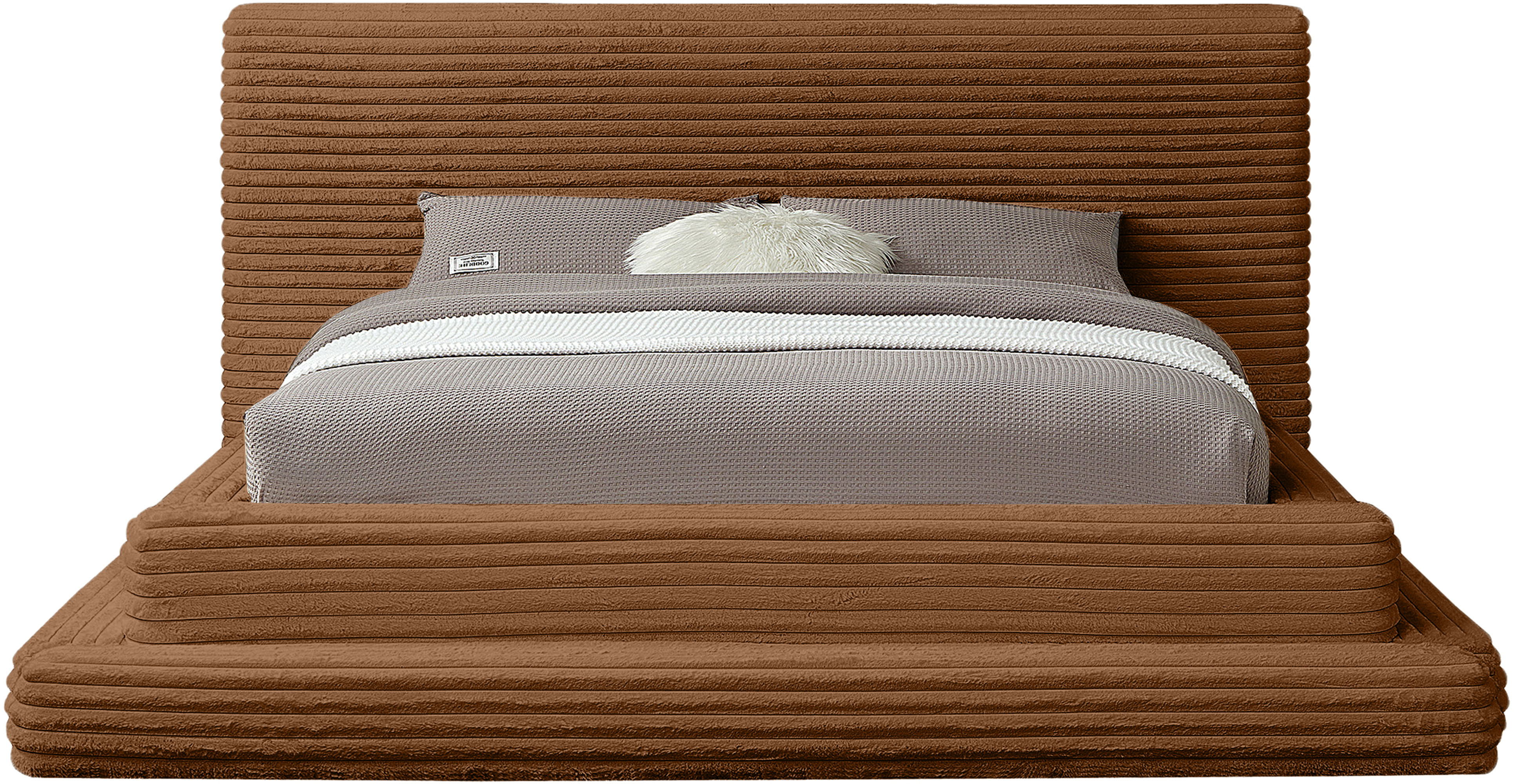 Drew - Full Bed - Saddle