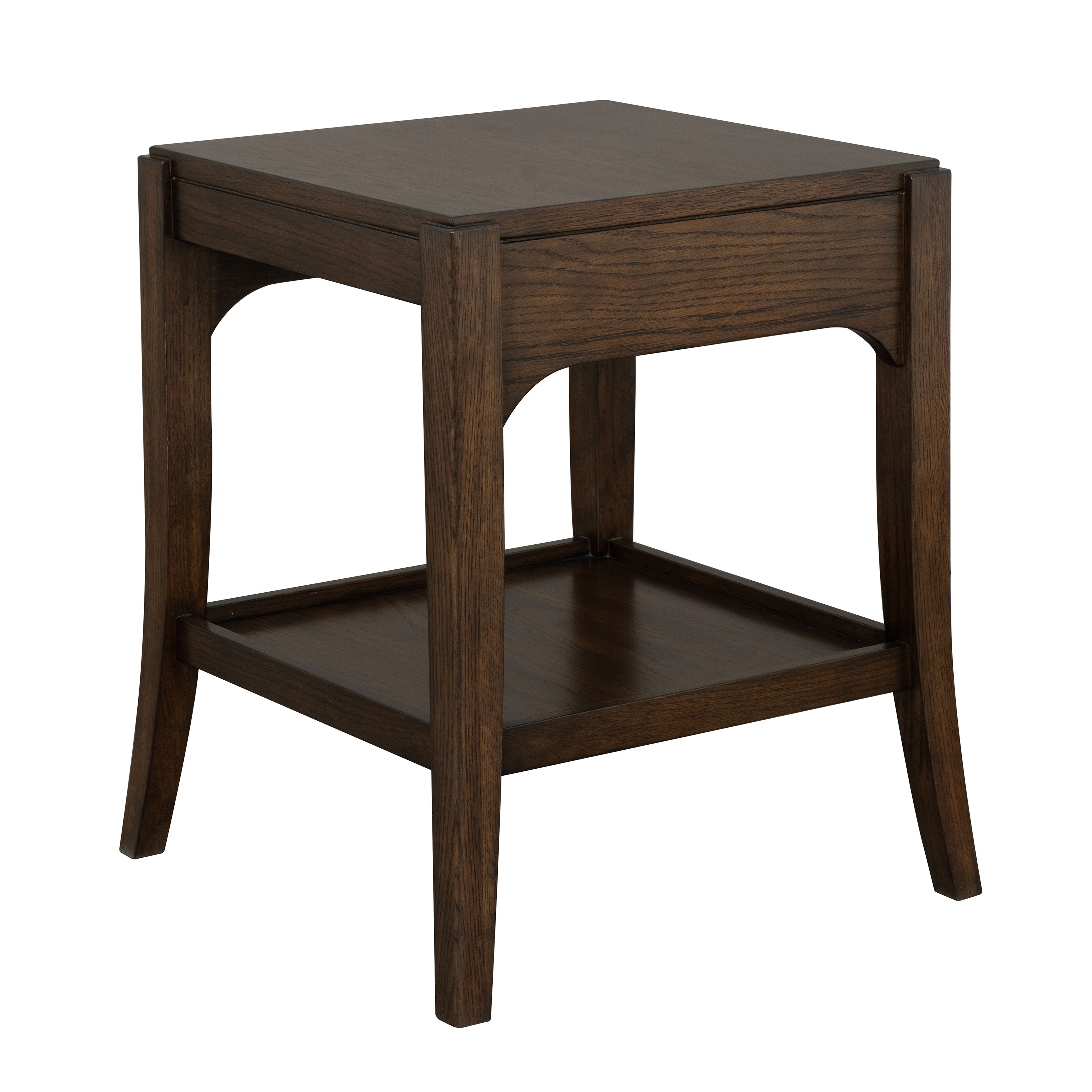 Sylvie - Short Bunching Table - Dark Brown, dark brown