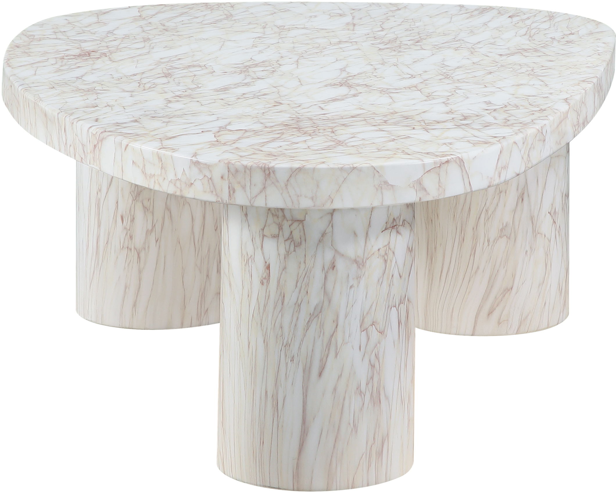 Teramo - Concrete Indoor / Outdoor Coffee Table - White