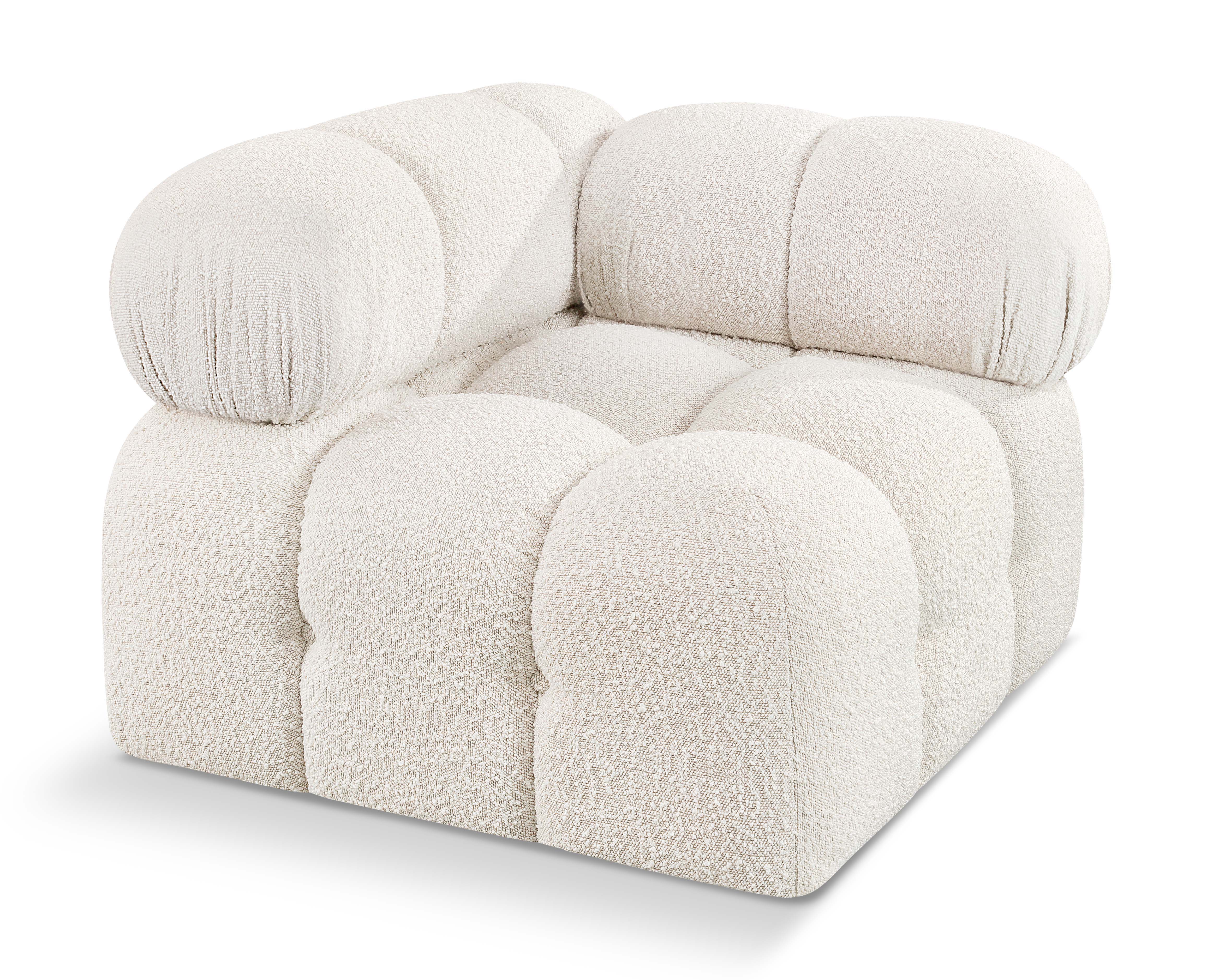 Ames - Corner Chair - Cream