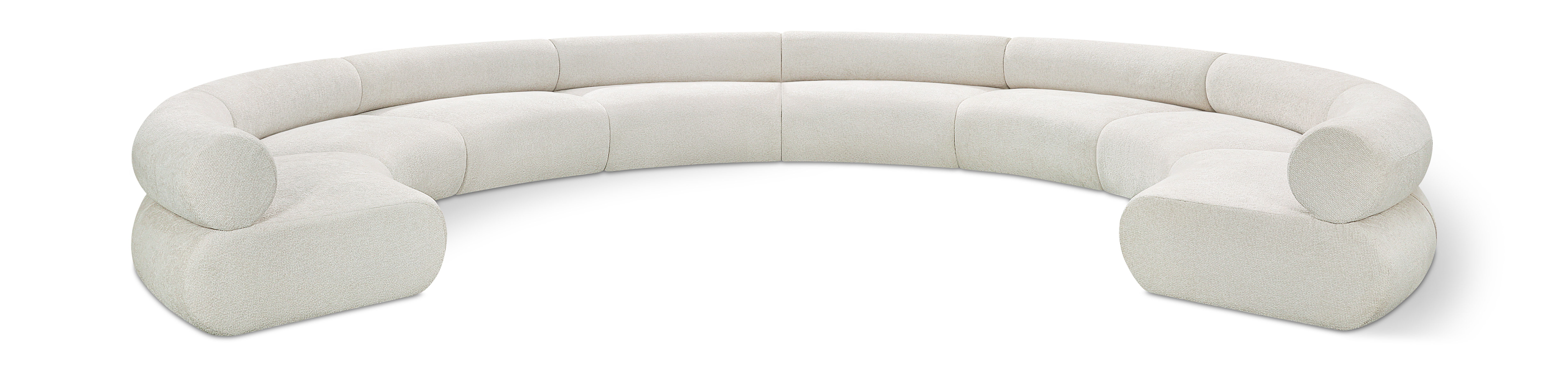 Bale - 8 Piece Modular Sofa - Cream