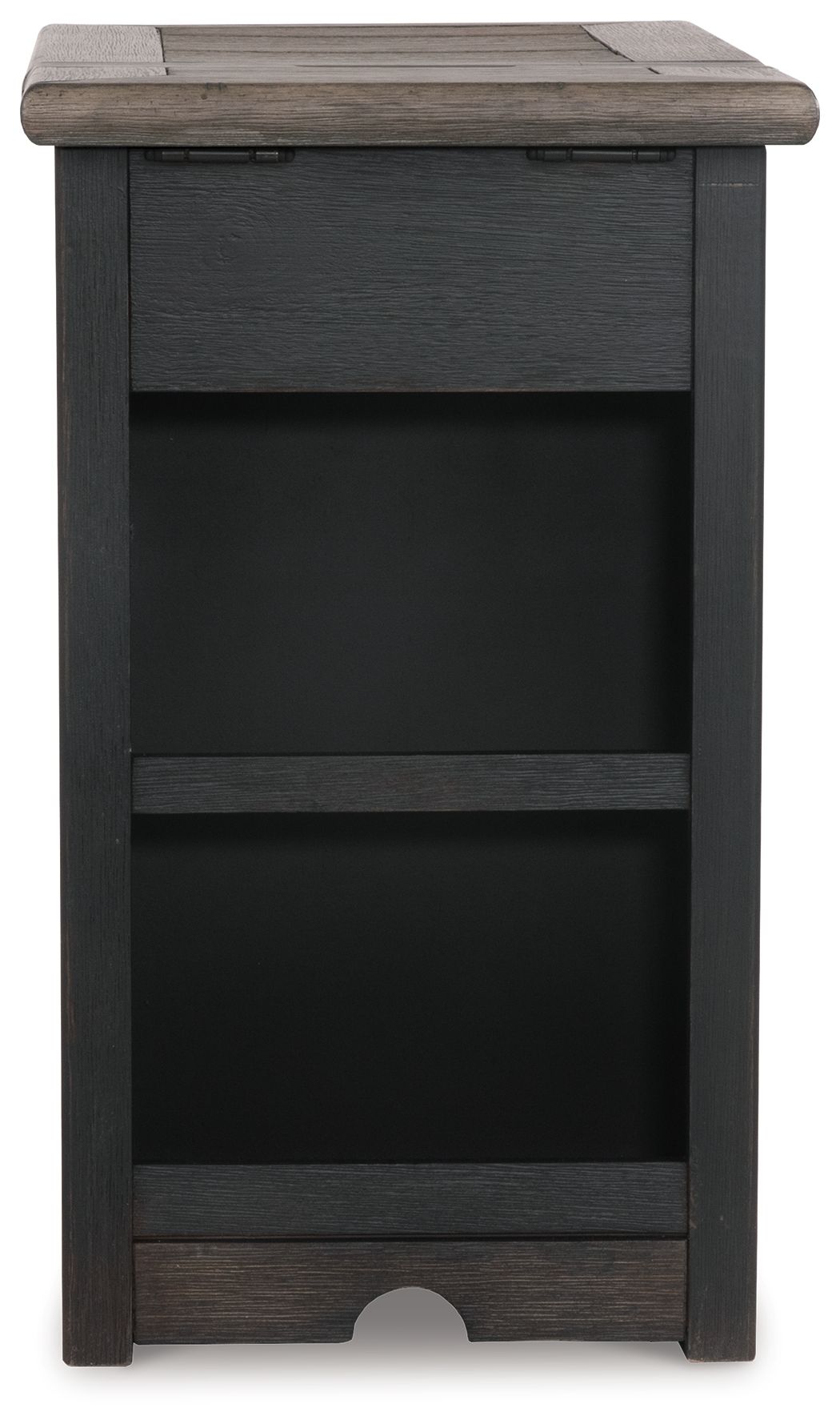 Ashley Furniture Tyler Creek - Chair Side End Table - Grayish Brown / Black - Image 7