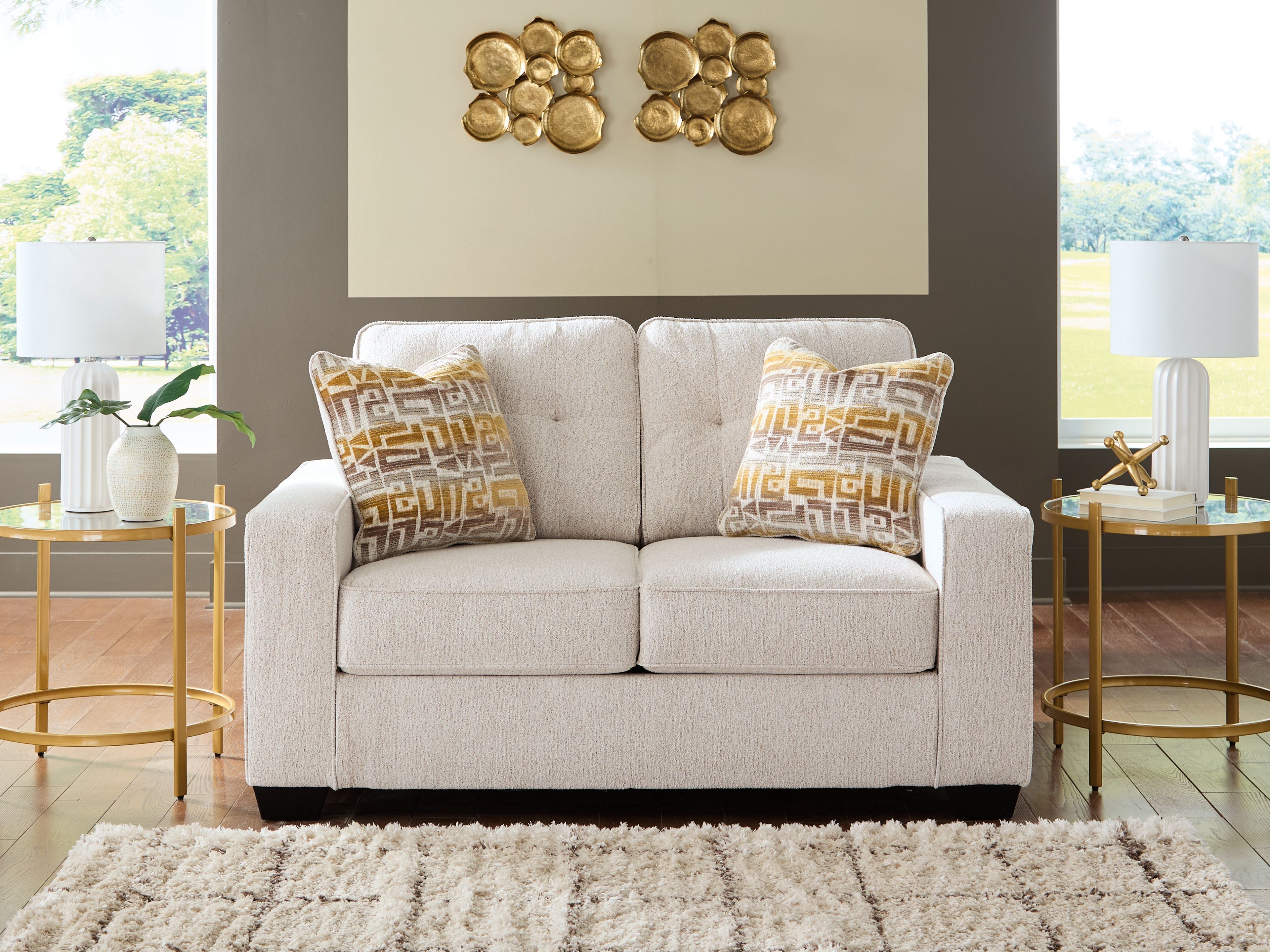 Larimer - Loveseat - Stone