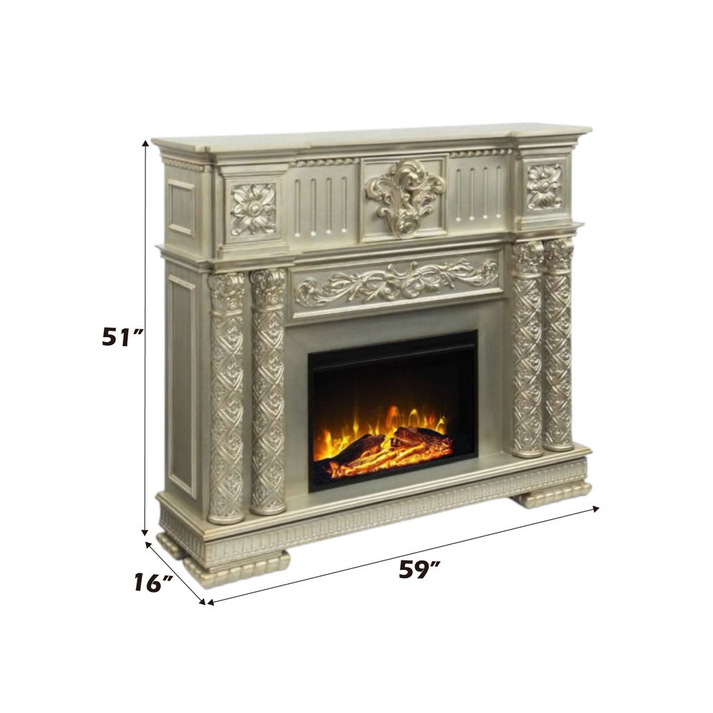 Vendome - Fireplace - Gold Patina, beige, view 2