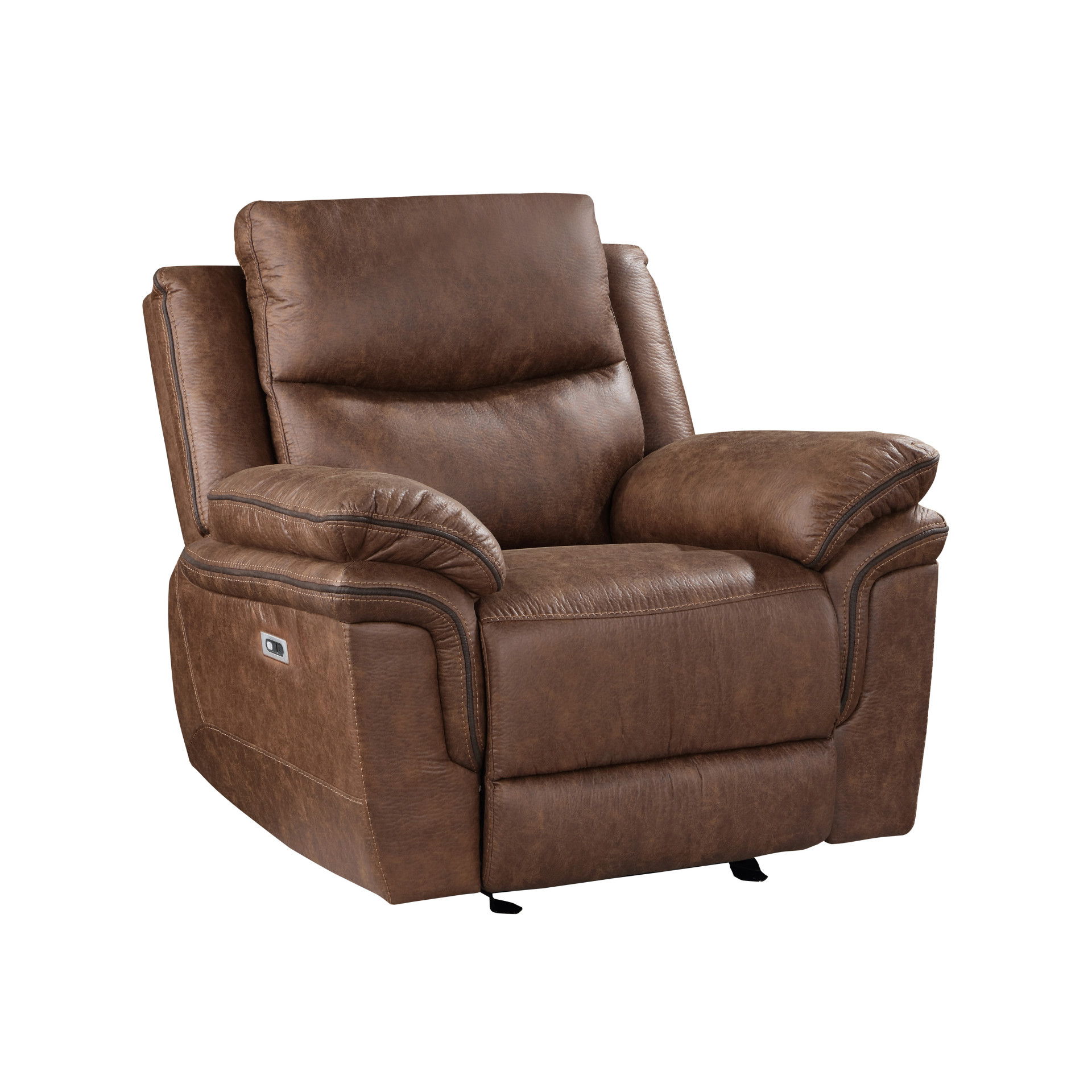 Glider Recliner With Power Footrest
