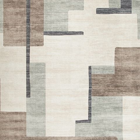 Ashley Furniture Larkport - 8' x 10' Washable Rug - Cream / Brown / Gray - Image 5