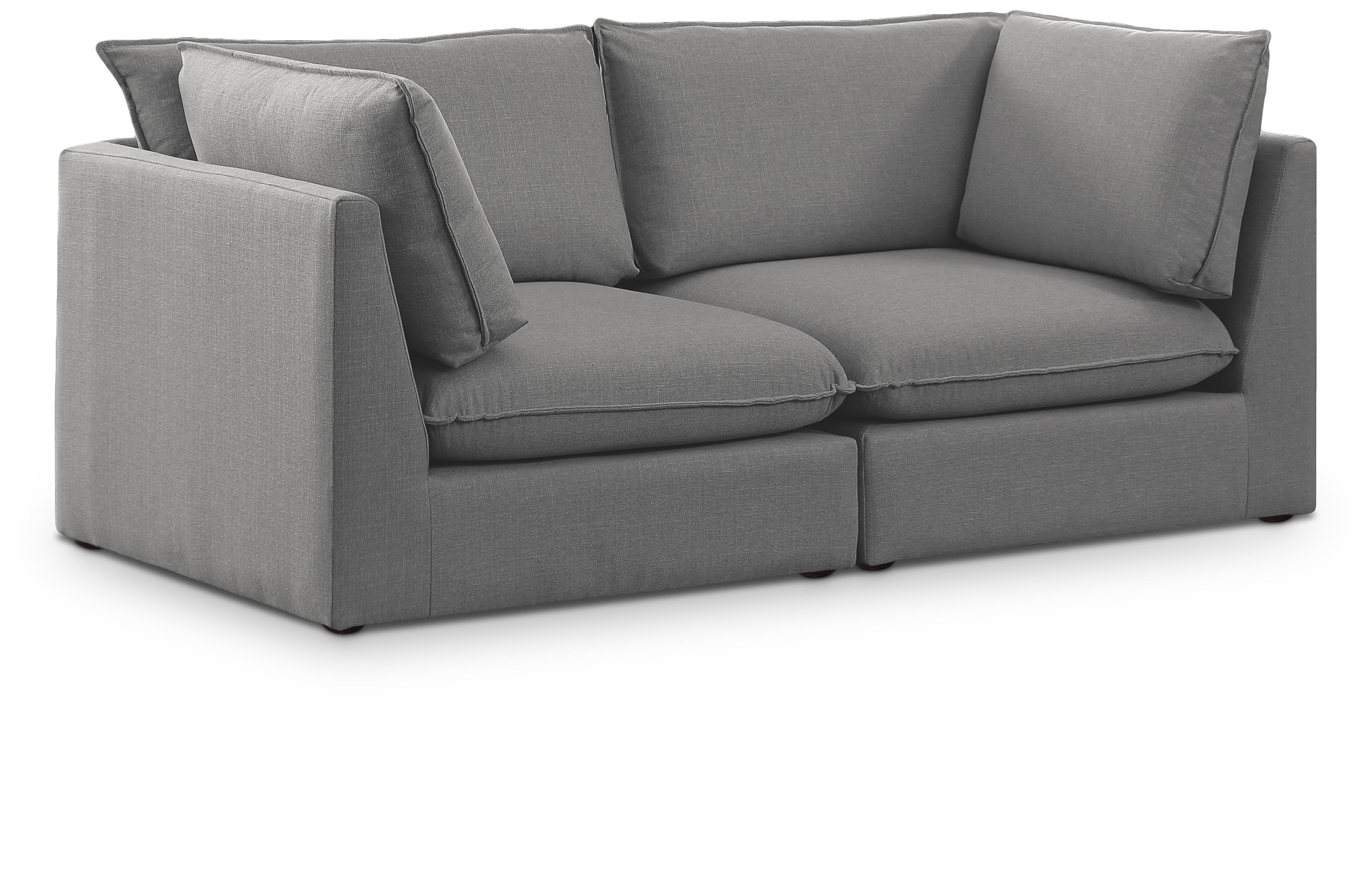 Mackenzie - 2 Seat Modular Sofa - Gray