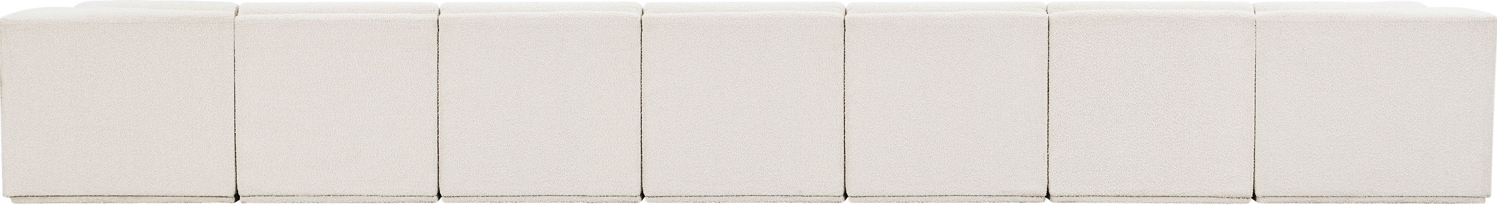 Ollie - 8 Piece Modular Sectional - Cream