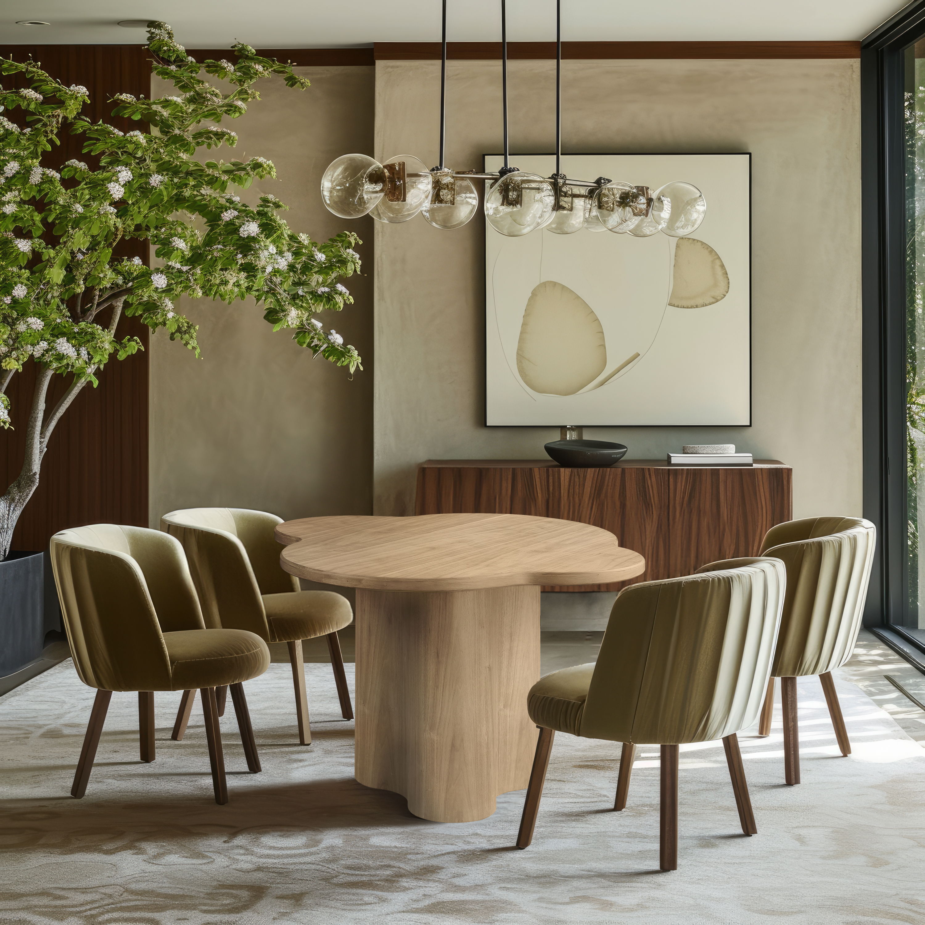 Mesa - Oak Dining Table - Natural