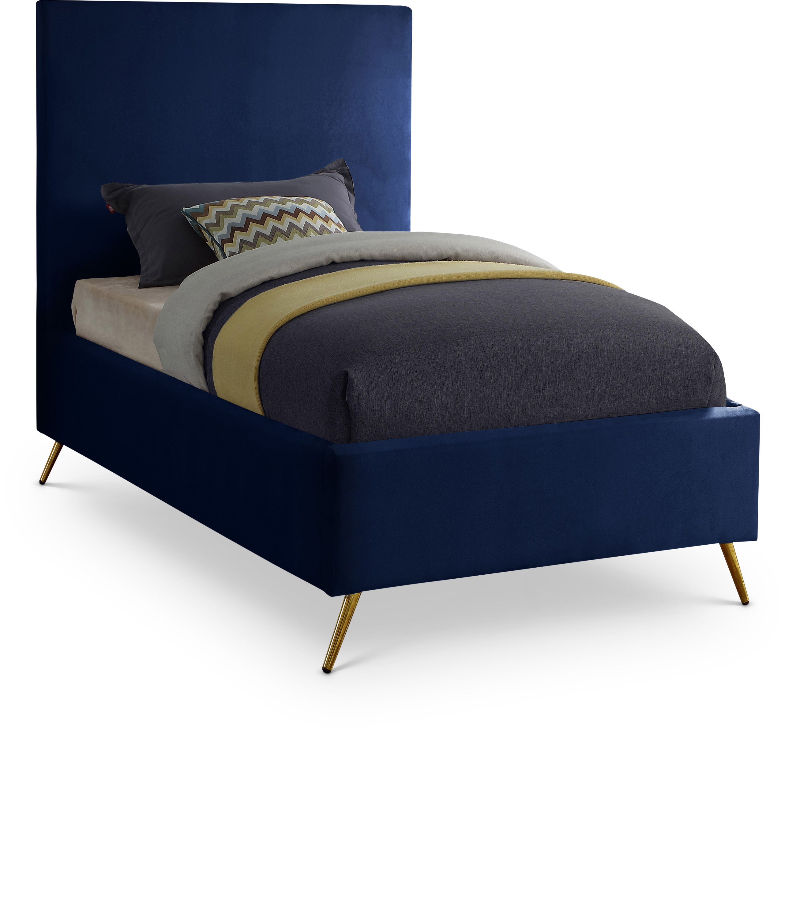 Jasmine - Twin Bed - Navy