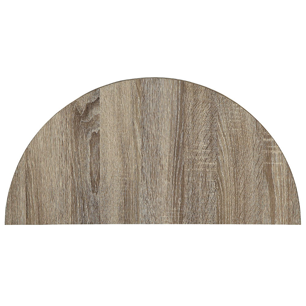 Justino - Console Table - Natural Oak & Gray, light brown, view 4
