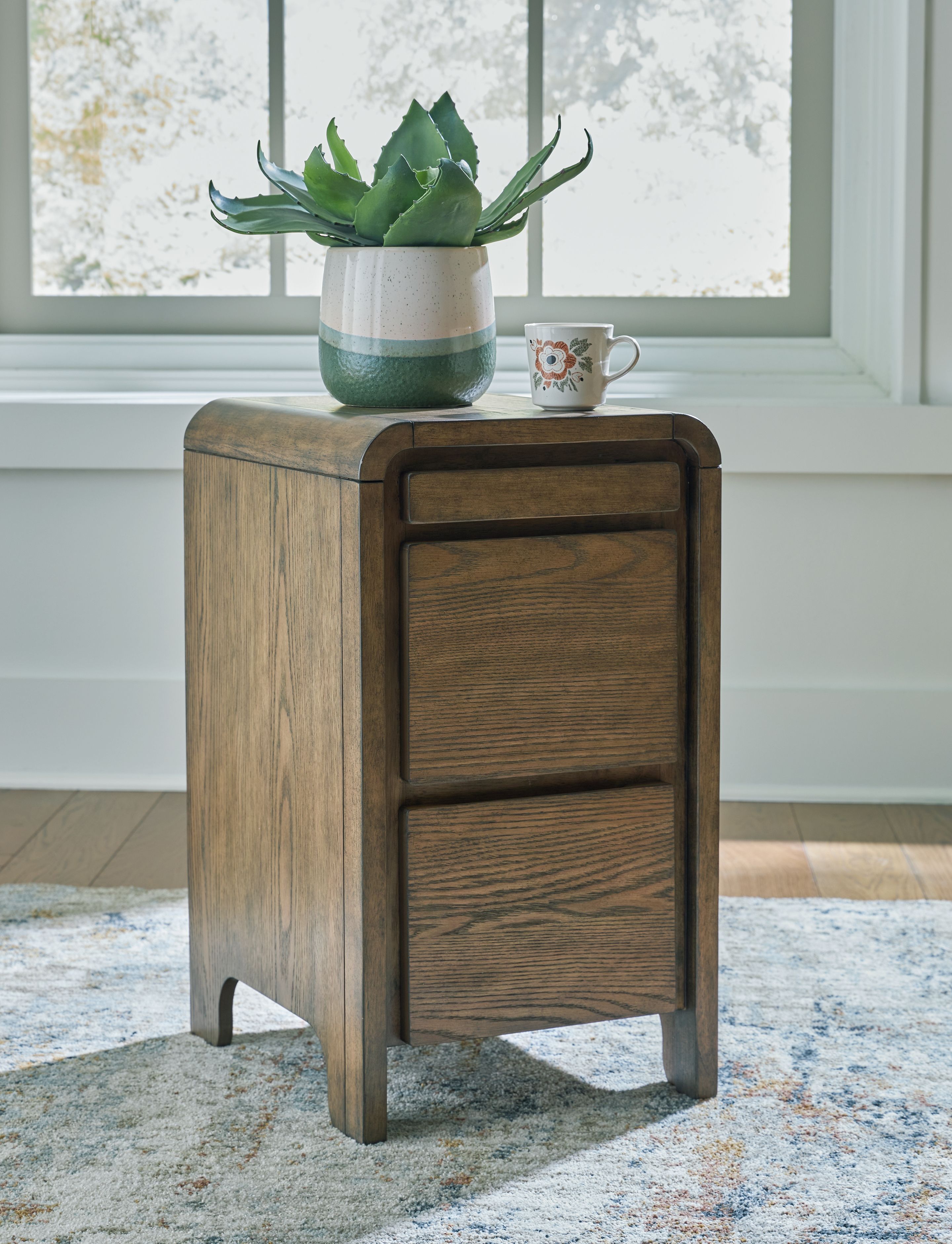 Ashley Furniture Jensworth - Accent Table - Brown - Image 2