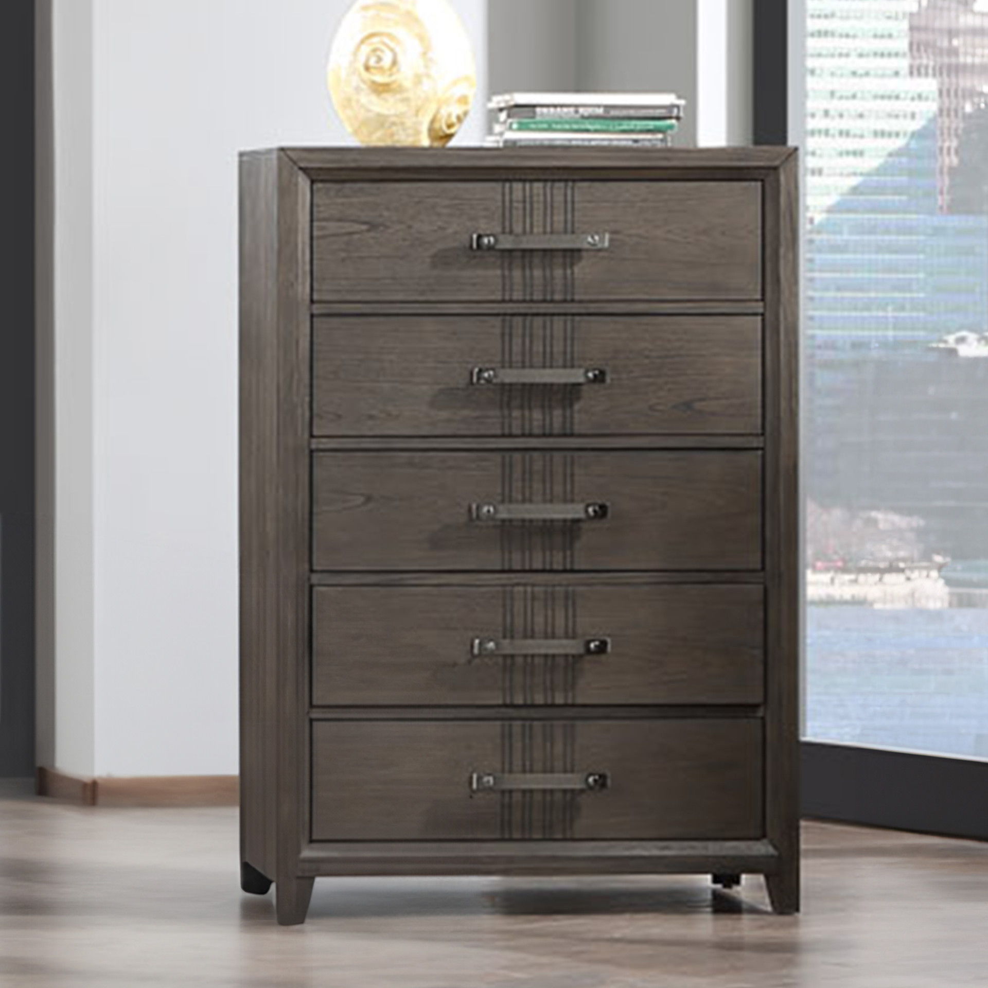 Landon - Chest - Walnut, dark brown