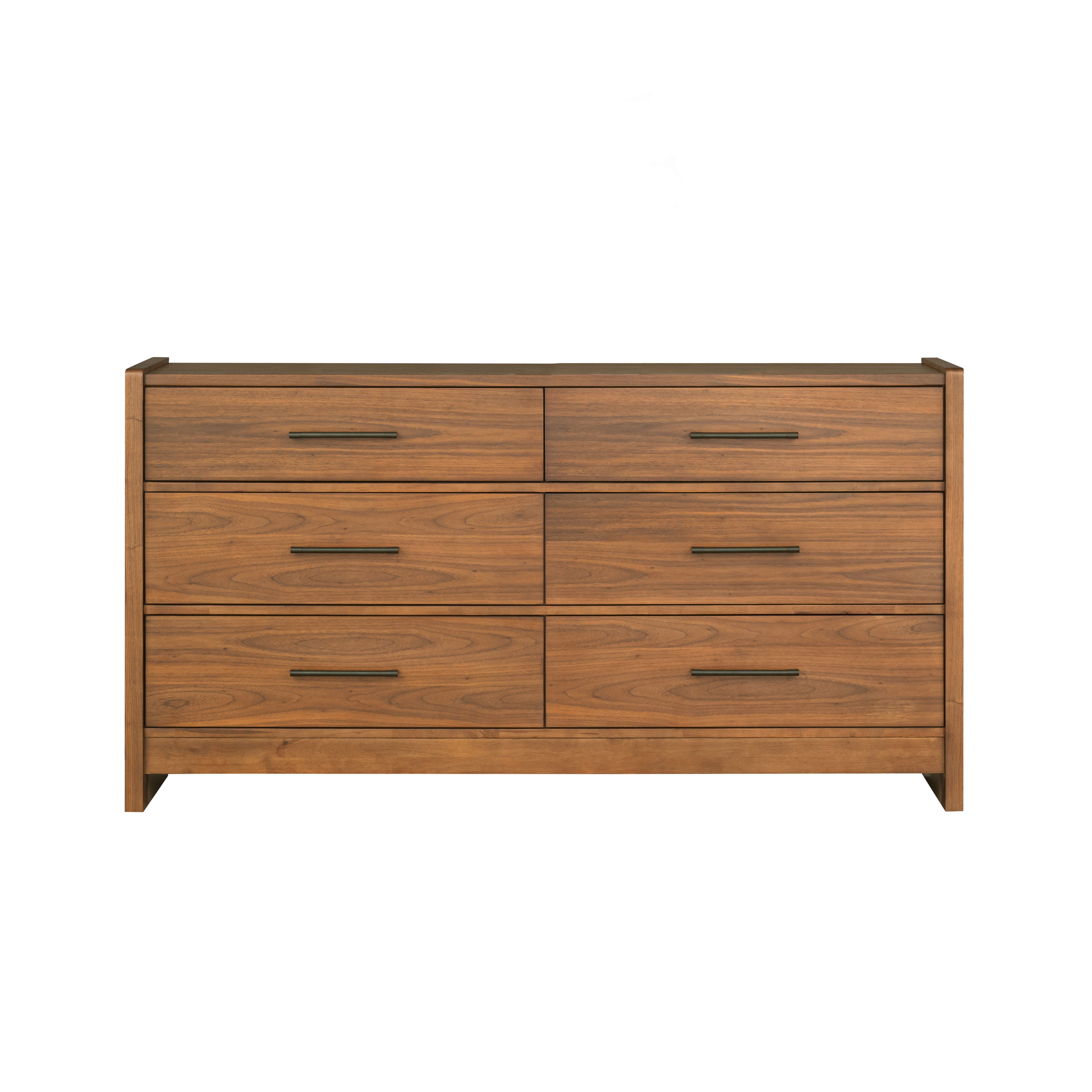 Lincoln - Dresser - Warm Walnut, light brown, view 2