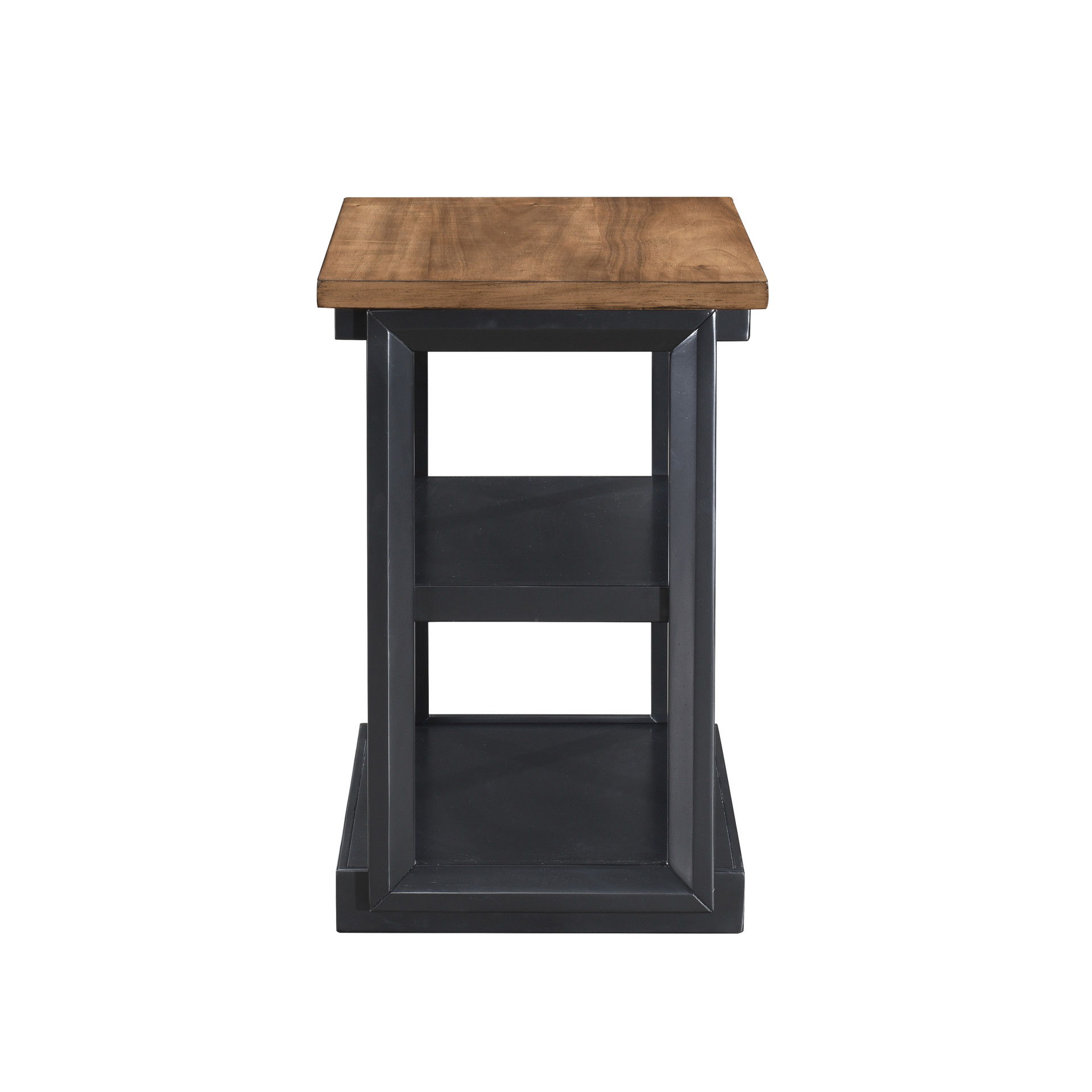 Decker - 3 Piece Occasional Set (1 Coffee & 2 End Tables) - Brown / Black, light brown, view 8