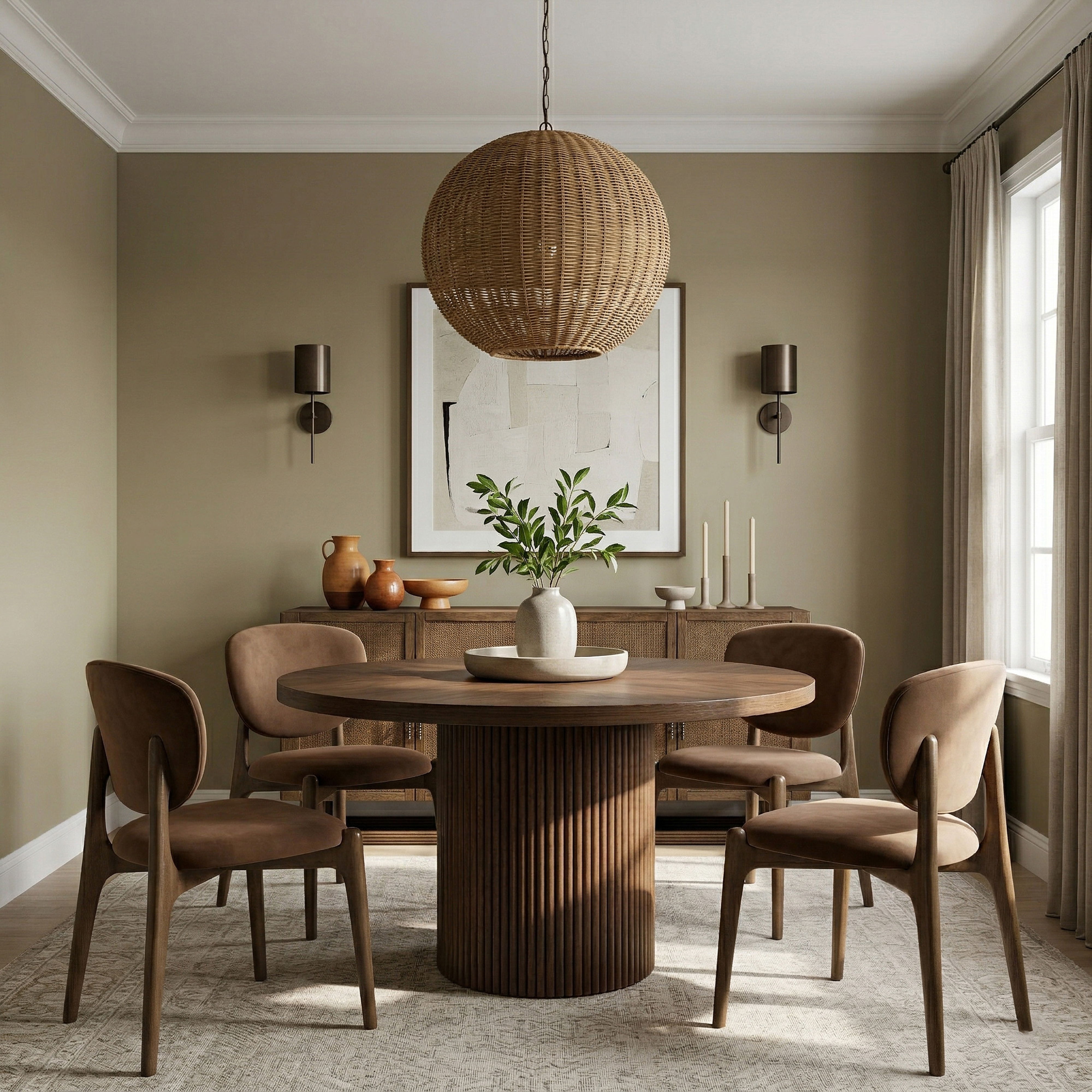 Velora - Upholstered Dining Chair (Set of 2) - Brown