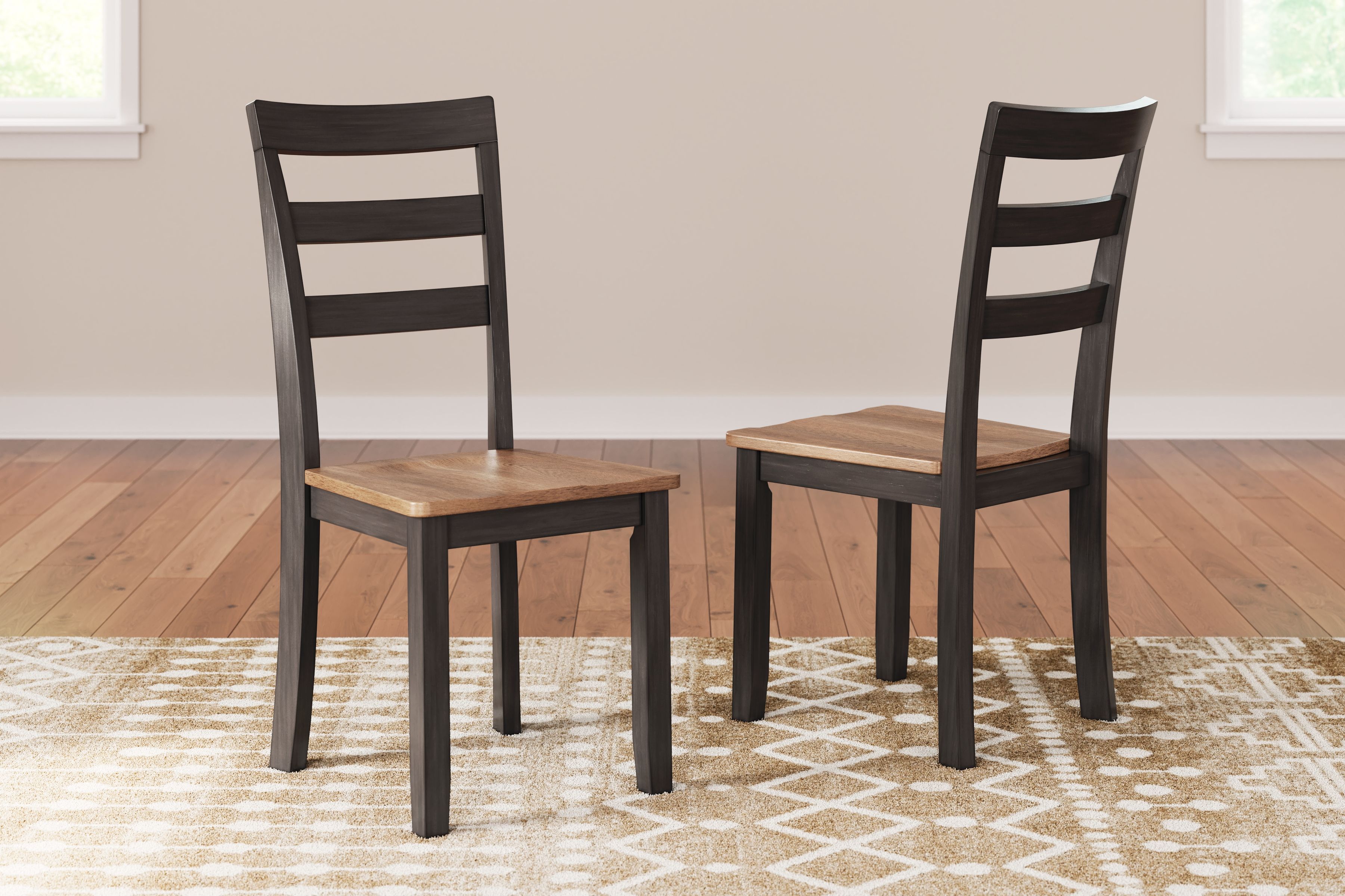Gesthaven - Dining Room Side Chair (Set of 2) - Natural / Brown