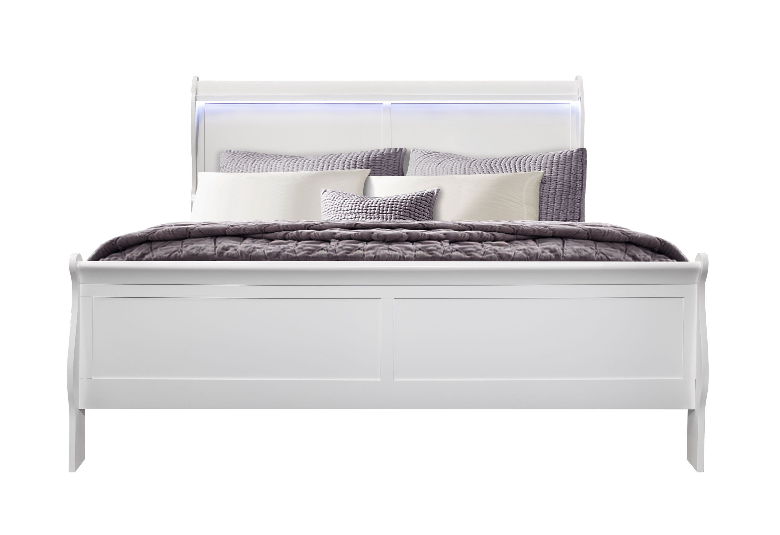 King Bed With LED