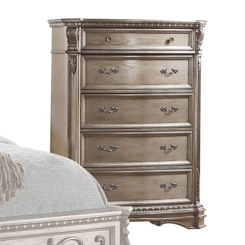Northville - Chest - Antique Silver, beige
