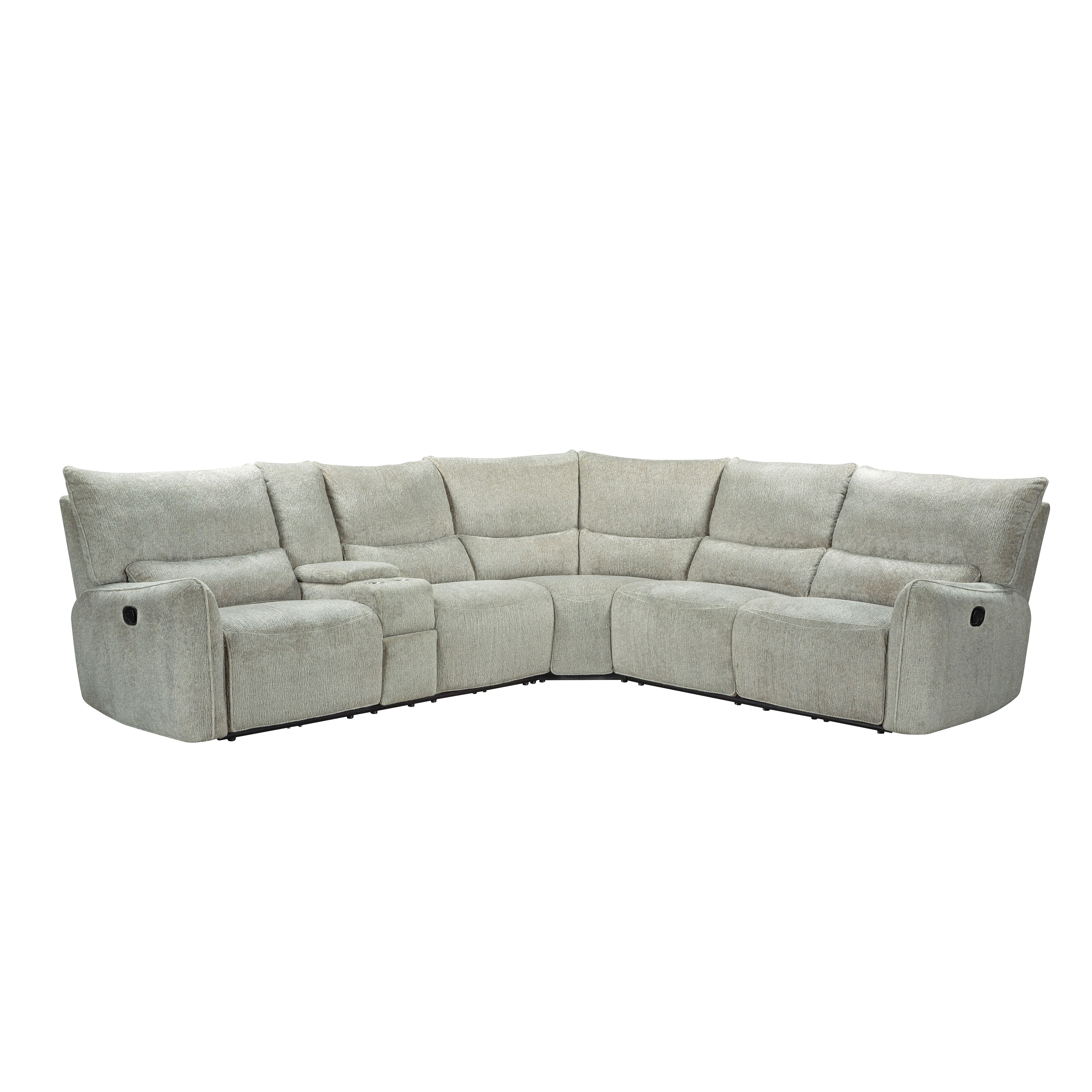 Remsen - 3 Piece Manual Sectional - Latte